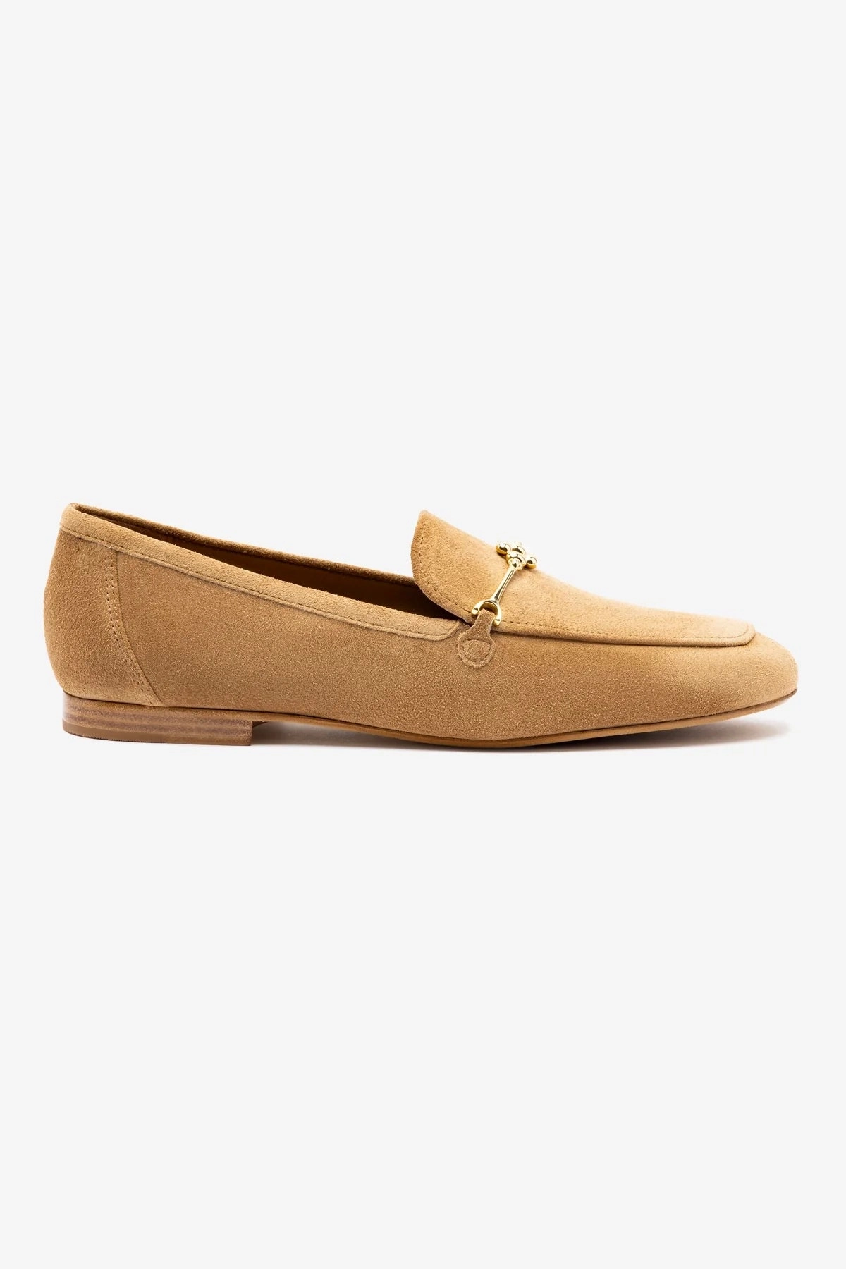 plantar fasciitis support Moisture Wicking Fabric Katherine Loafer In Peanut Suede
