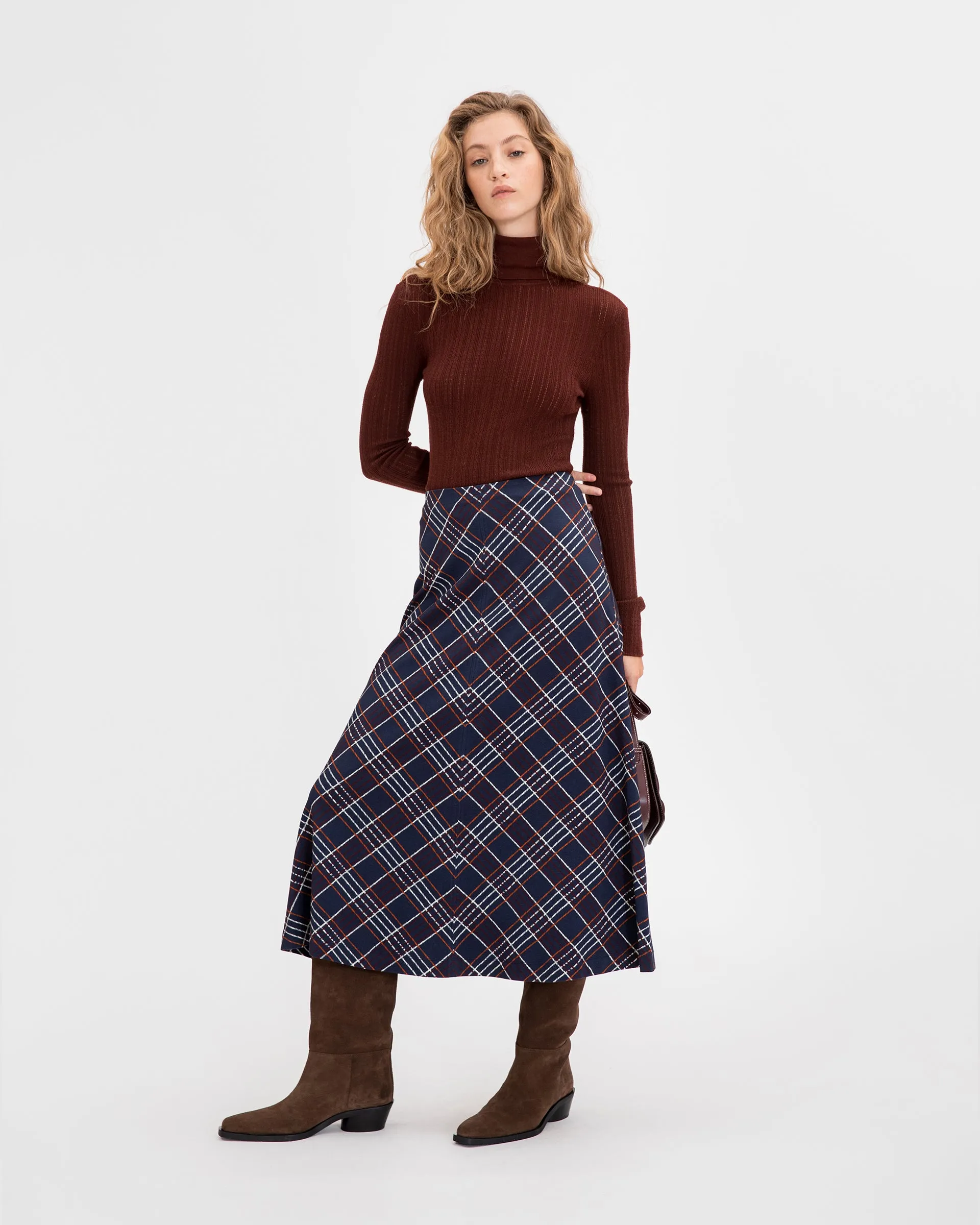 Four Way Stretch Kayden Turtleneck