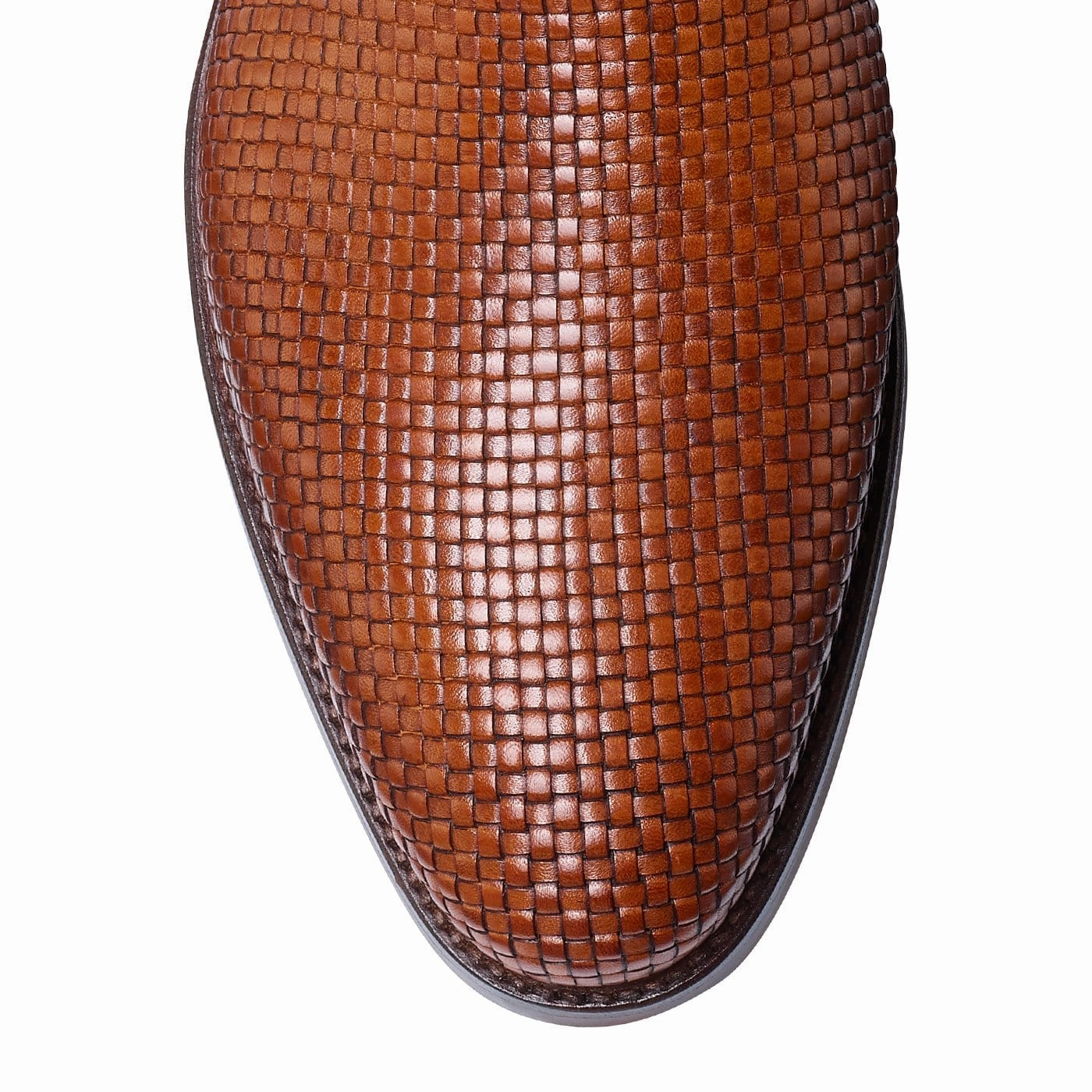 Comfortable Design Kensington Tan Woven Calf