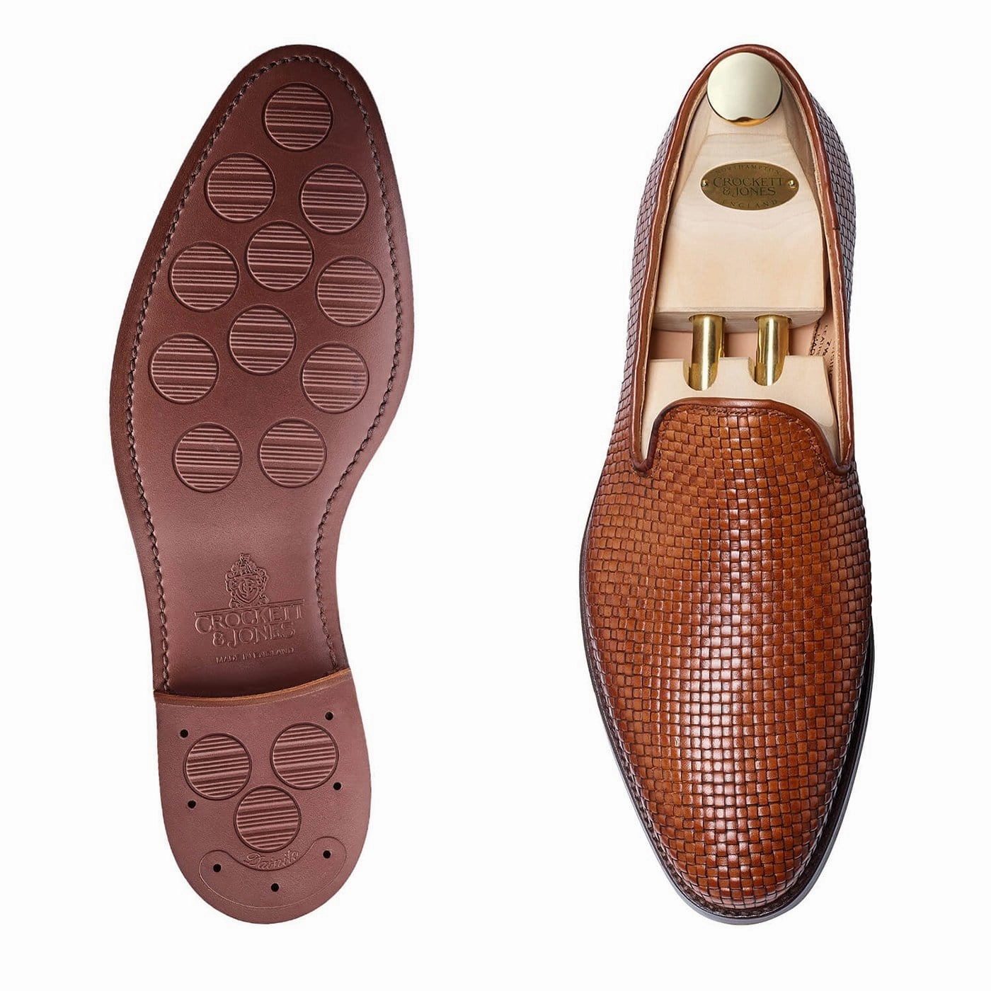 Kensington Tan Woven Calf Autumn Tone