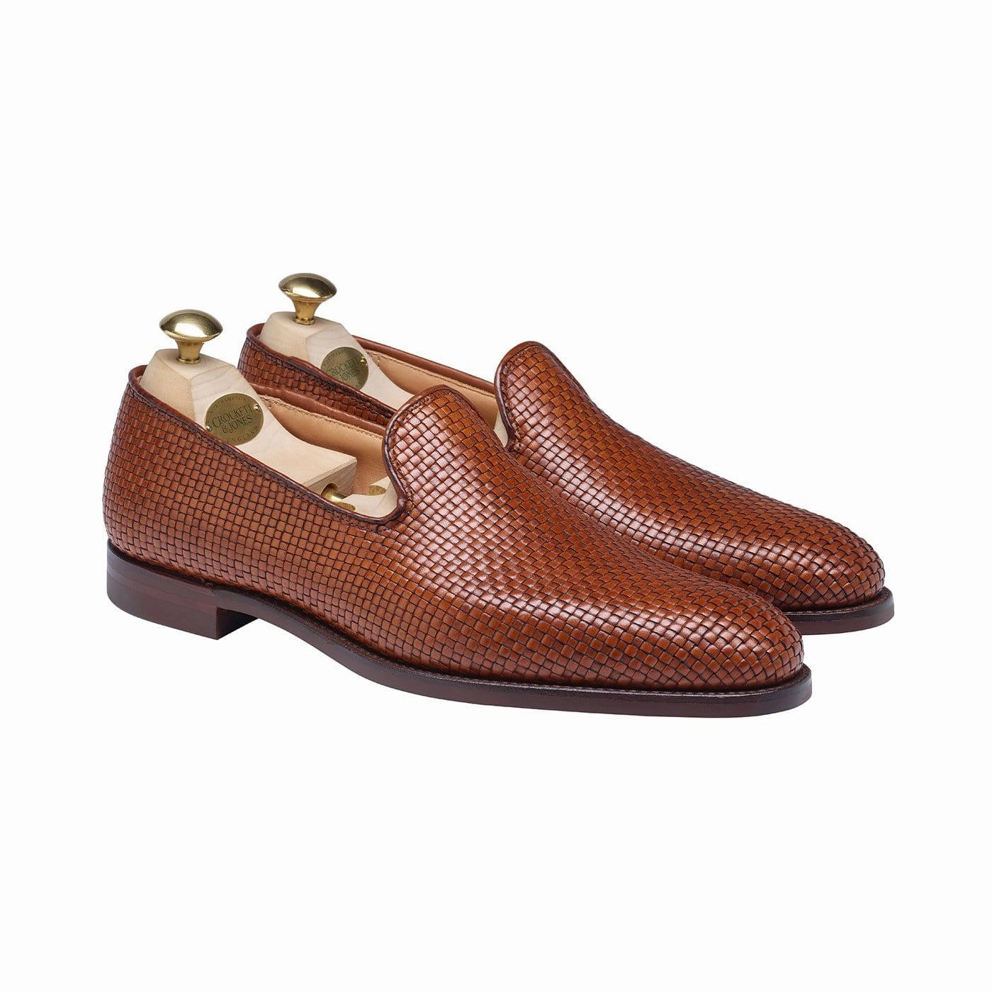 Kensington Tan Woven Calf Elegant Fit