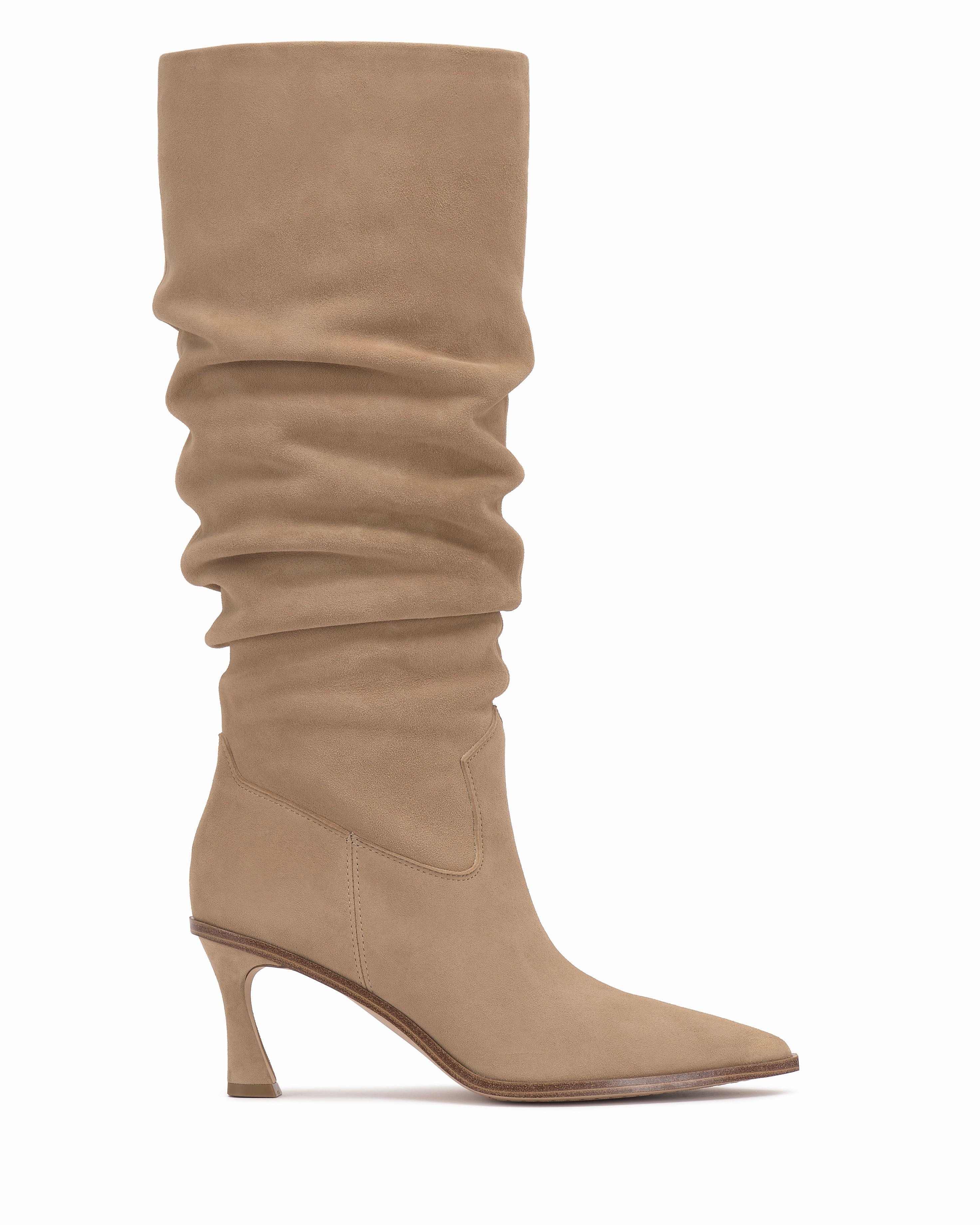 Kindre Narrow Calf Slouchy Knee High Boot Mid Top Court Fast