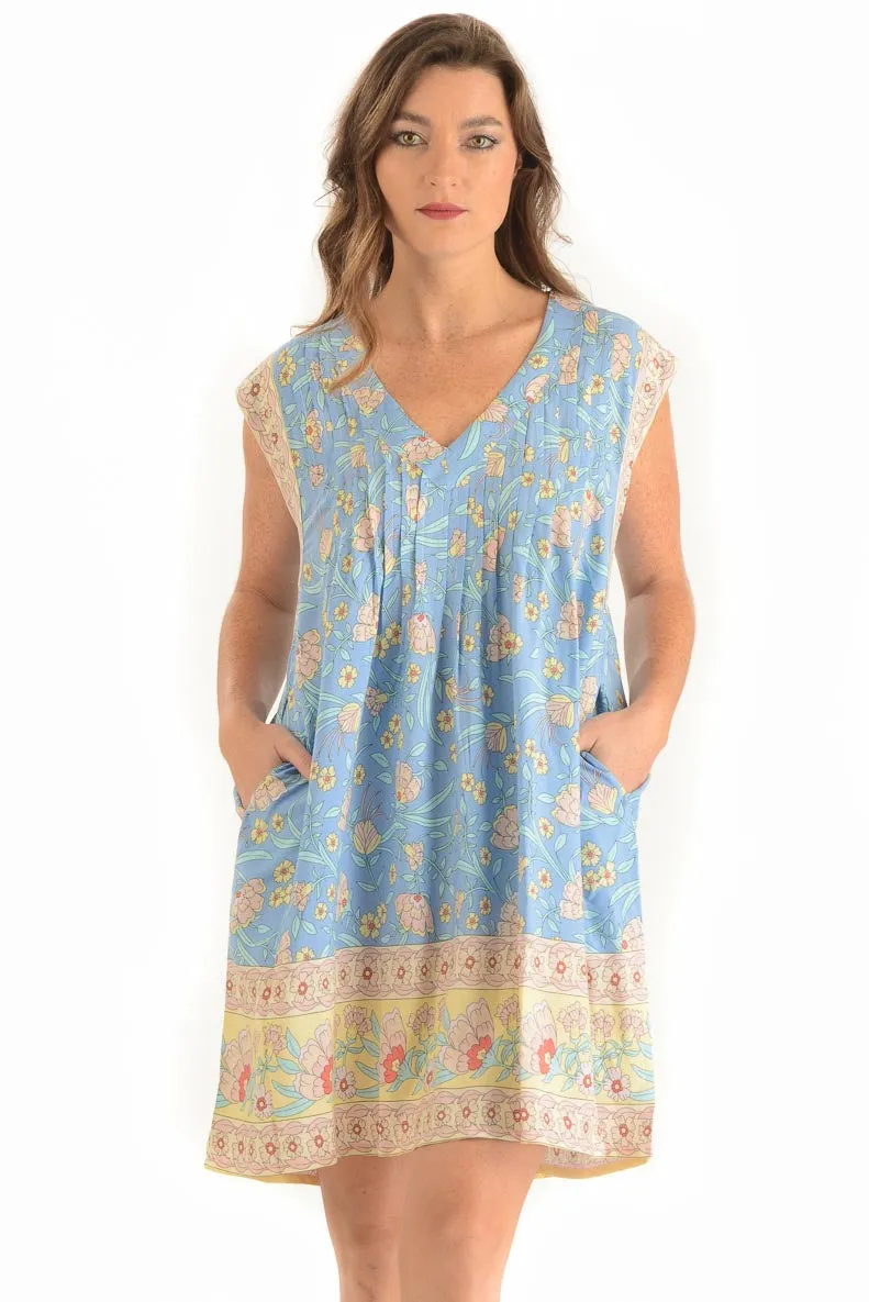 Light Weave Kokomo Dress / Sky Blue
