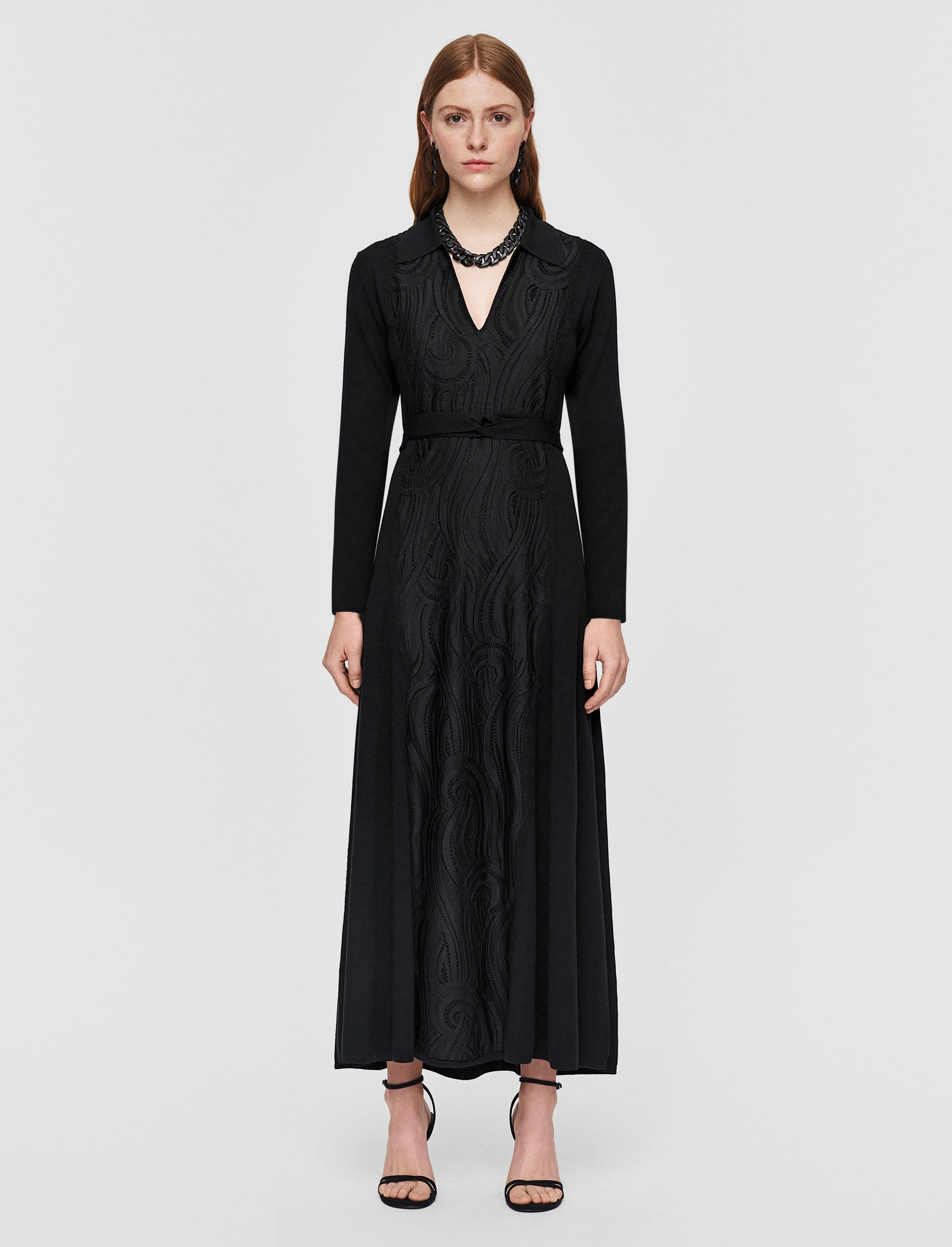 Lace Knit Dress Modern Style All Time