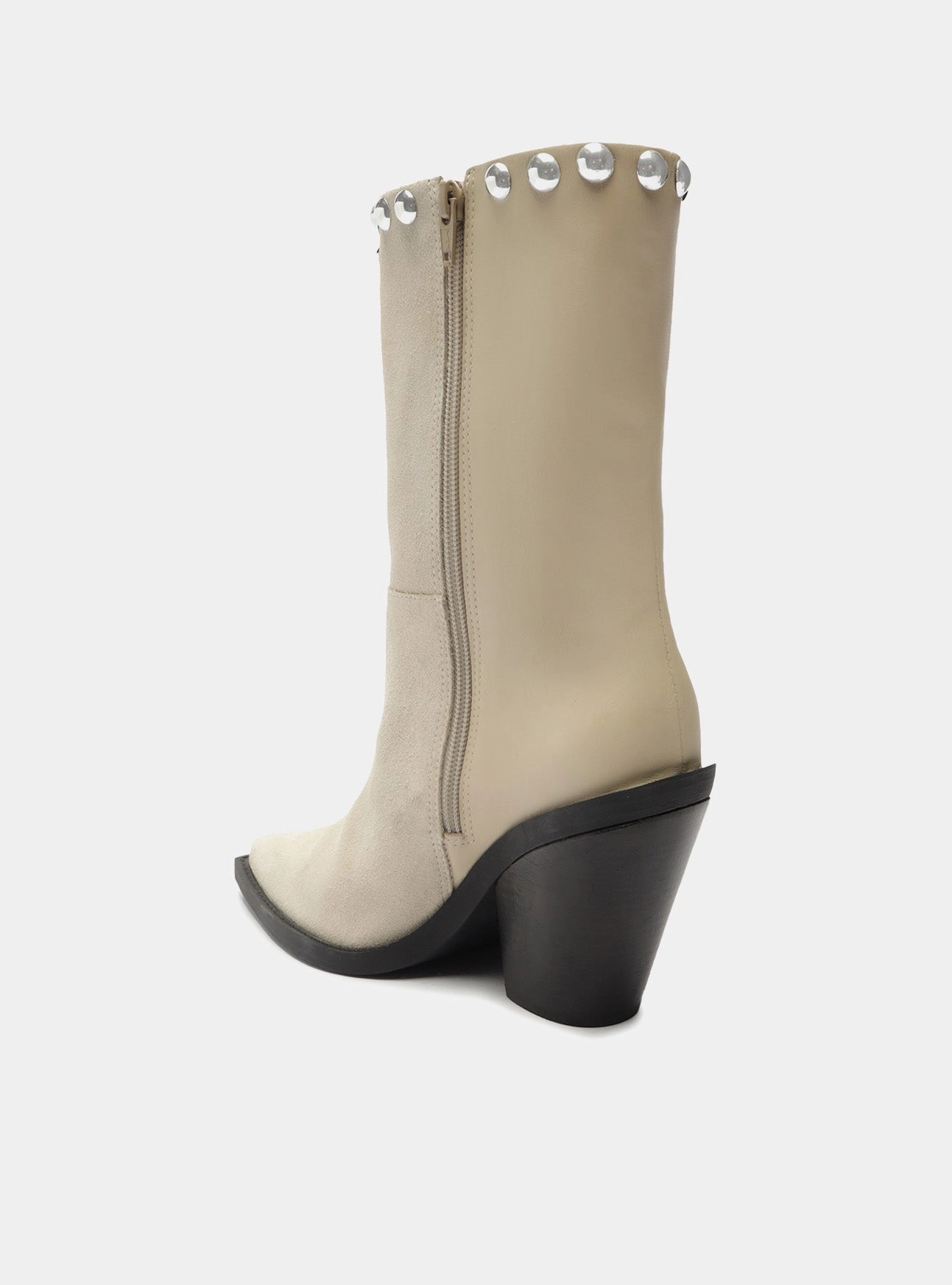 Mom Safe Rich Jewel Everly Leather  Block Boot