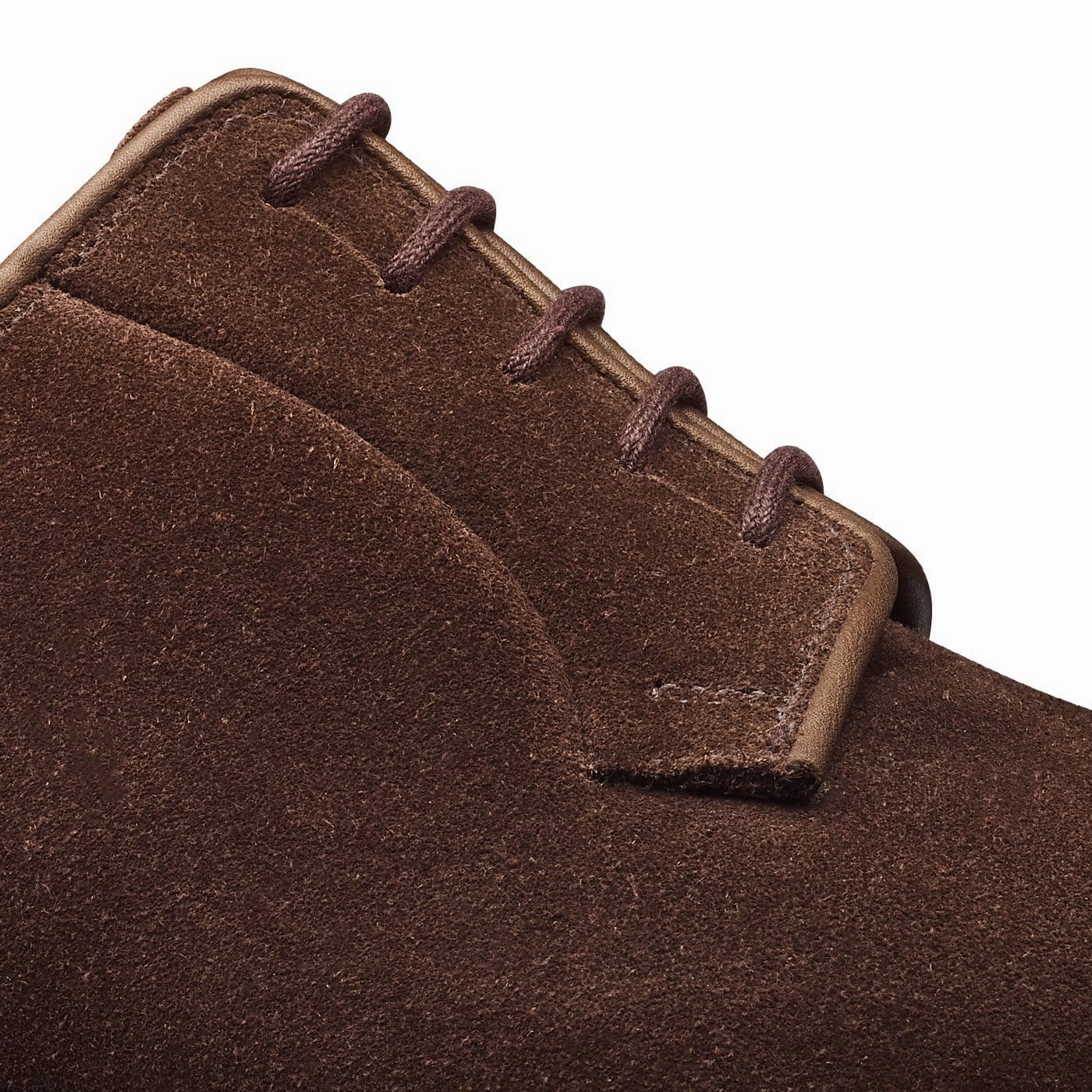 Shine Bright Wave Flow Lanark 3 Dark Brown Suede