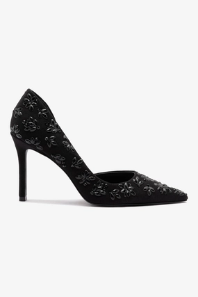 Style Base Larroud x CPPXO D'Orsay Pump In Black Denim