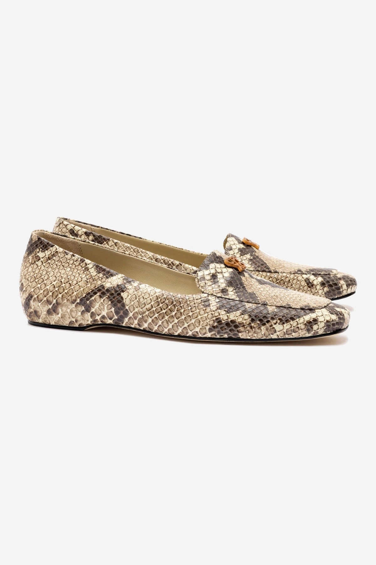 Harbor Mood Ventilated Larroud x CPPXO Loafer In Neutral Snake Leather