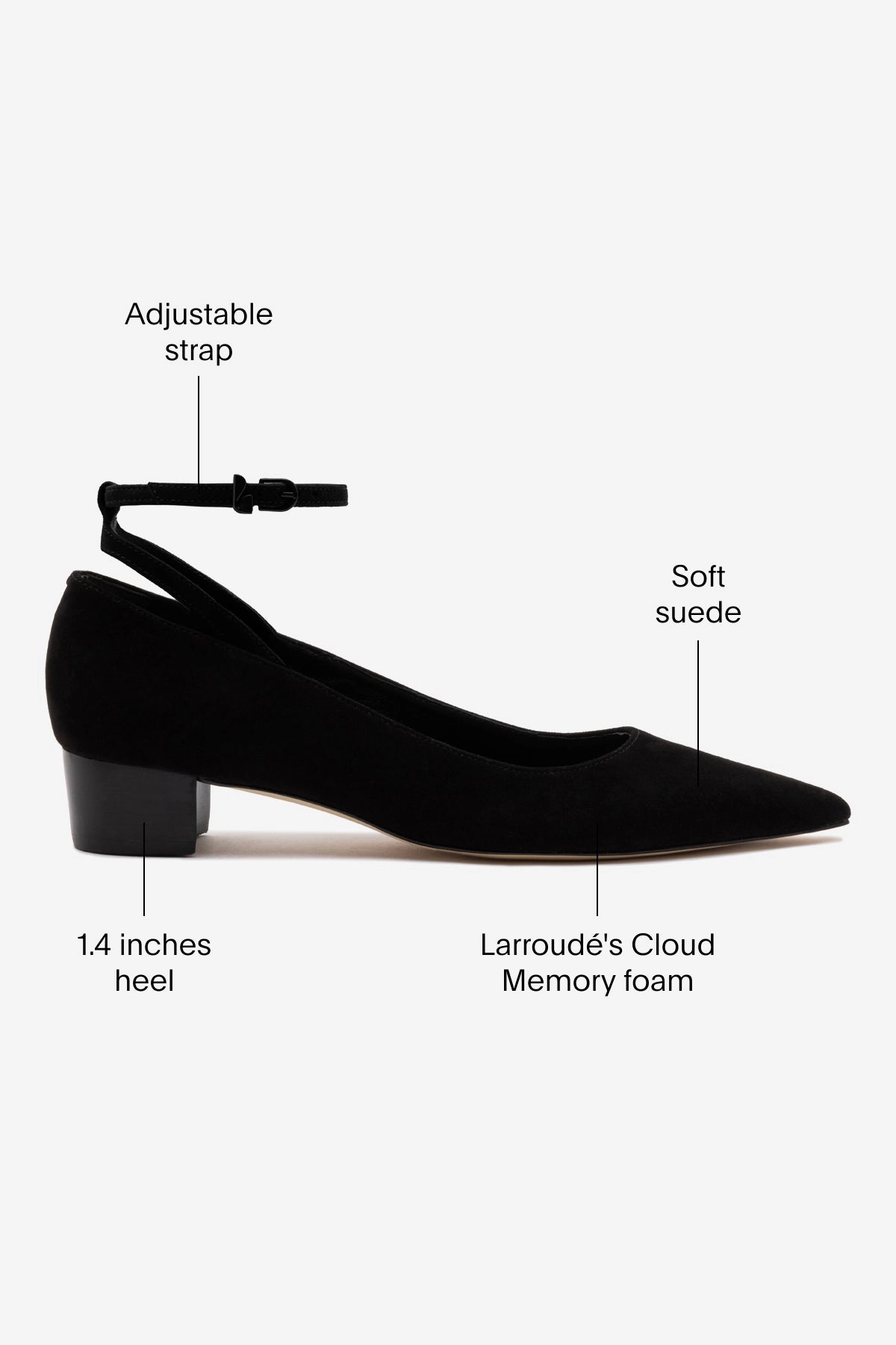 Larroud x CPPXO Pump In Black Leather Pair Quick Quick Life