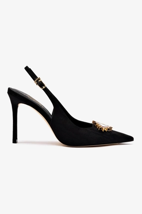 Stable Core Larroud x Libertine Eye Pump Hi In Black Fabric