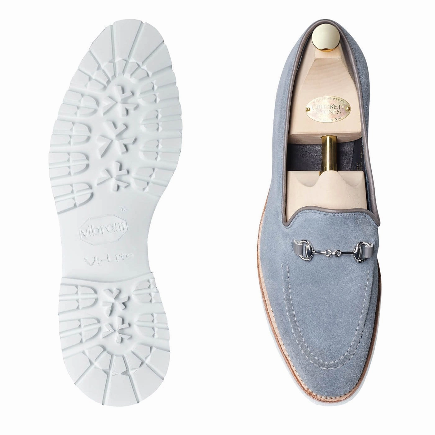 Laura Cloud Grey Suede Korean Trend