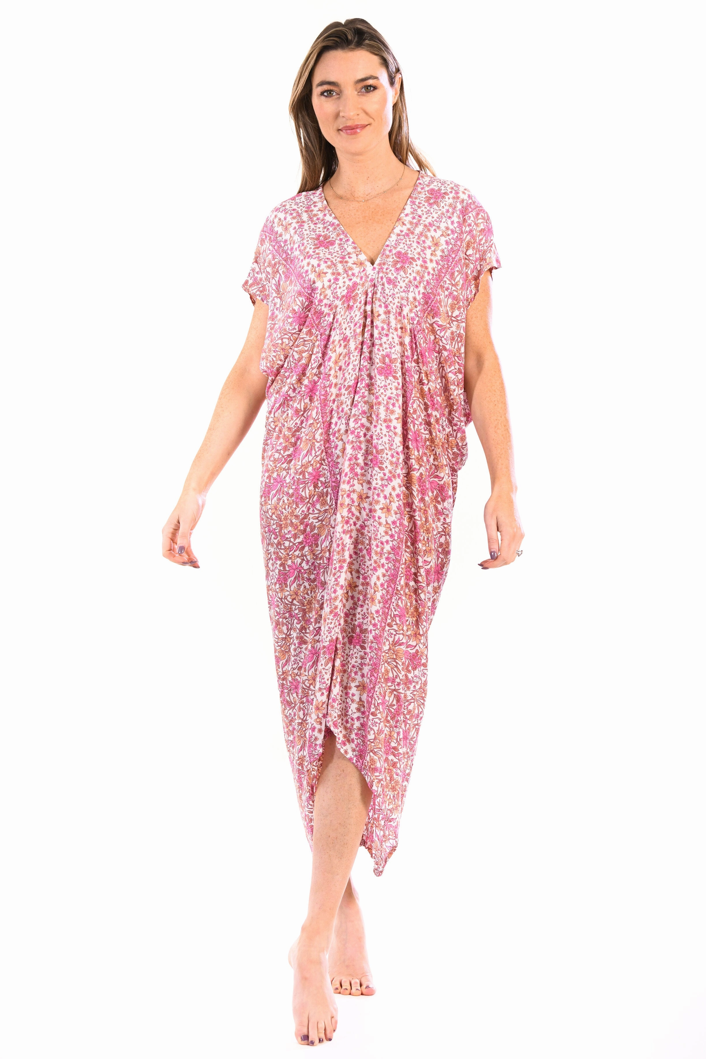 Santorini Kaftan / Blossom Stylish Wear Soft Vibes