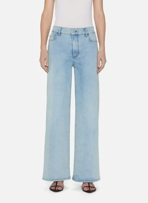 Low Maintenance Denim Le Slim Palazzo Tribute