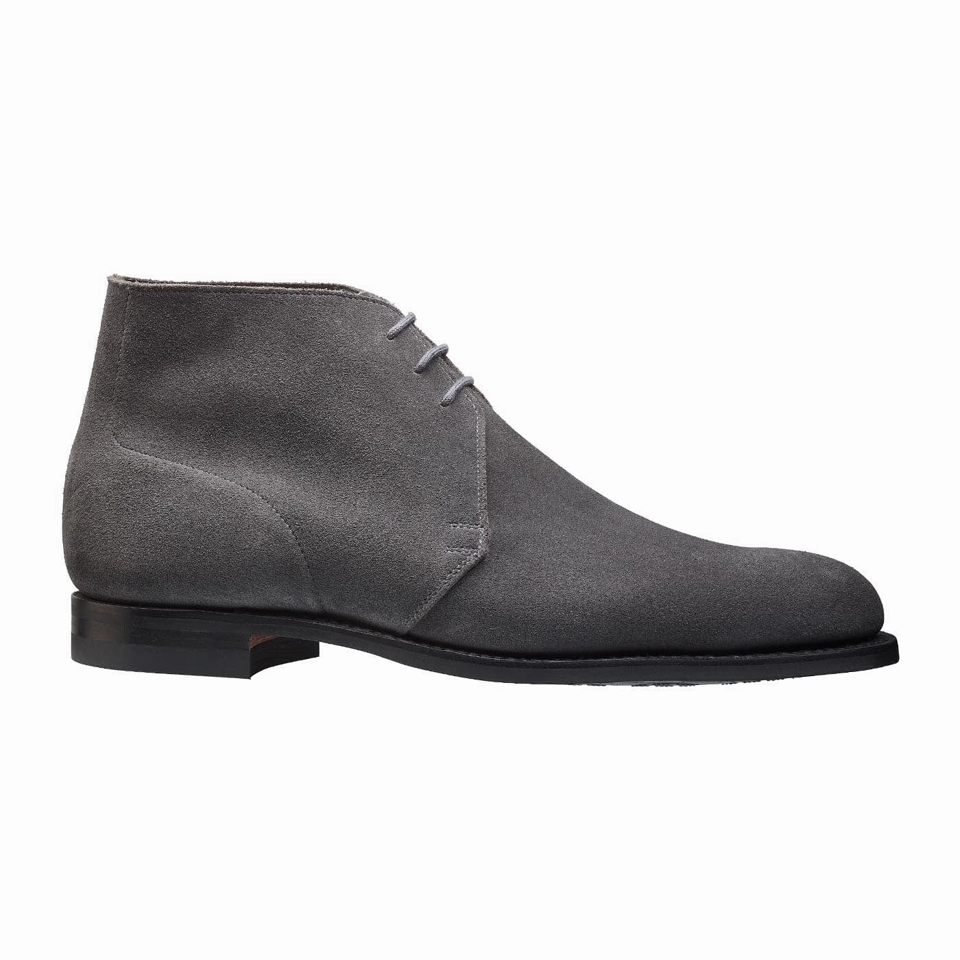Chukka Shark Grey Suede Protective Comfort Cozy And Warm