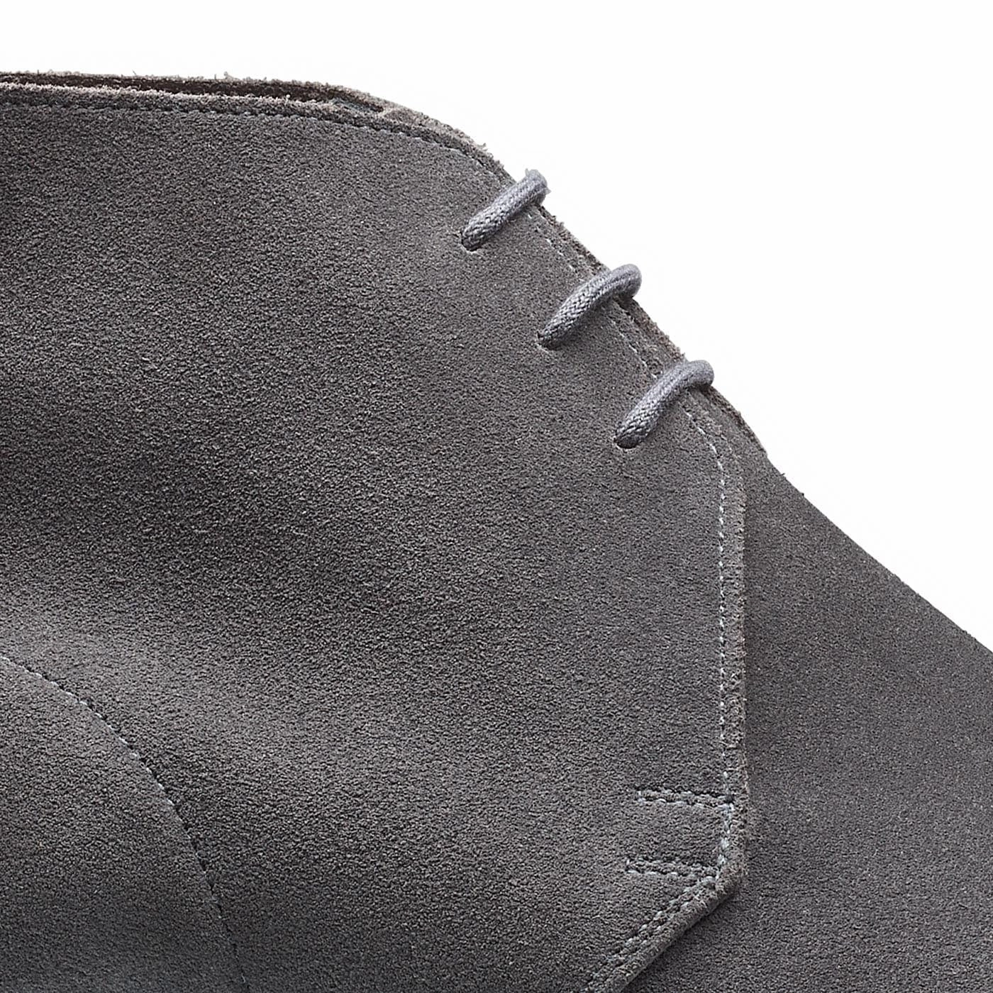 ZipUp Chukka Shark Grey Suede