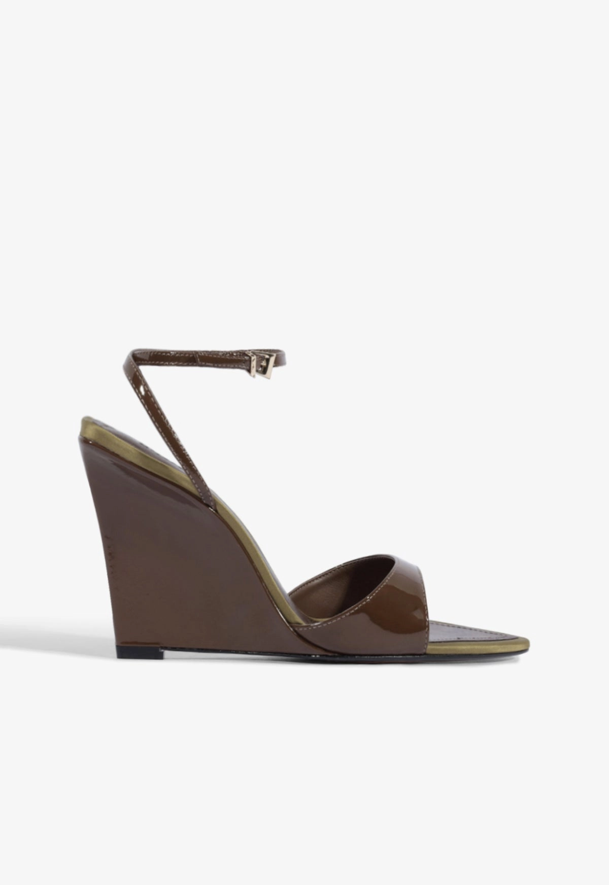 Elodie Patent Sandal Ventilated Design