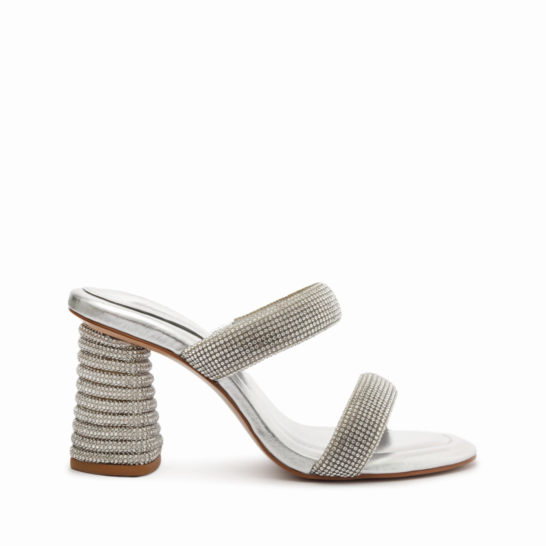 Heat Mode Arch support Tully Glam Metallic Nappa Sandal
