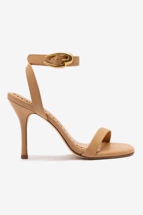 Viral Pop Verona Sandal In Tan Leather