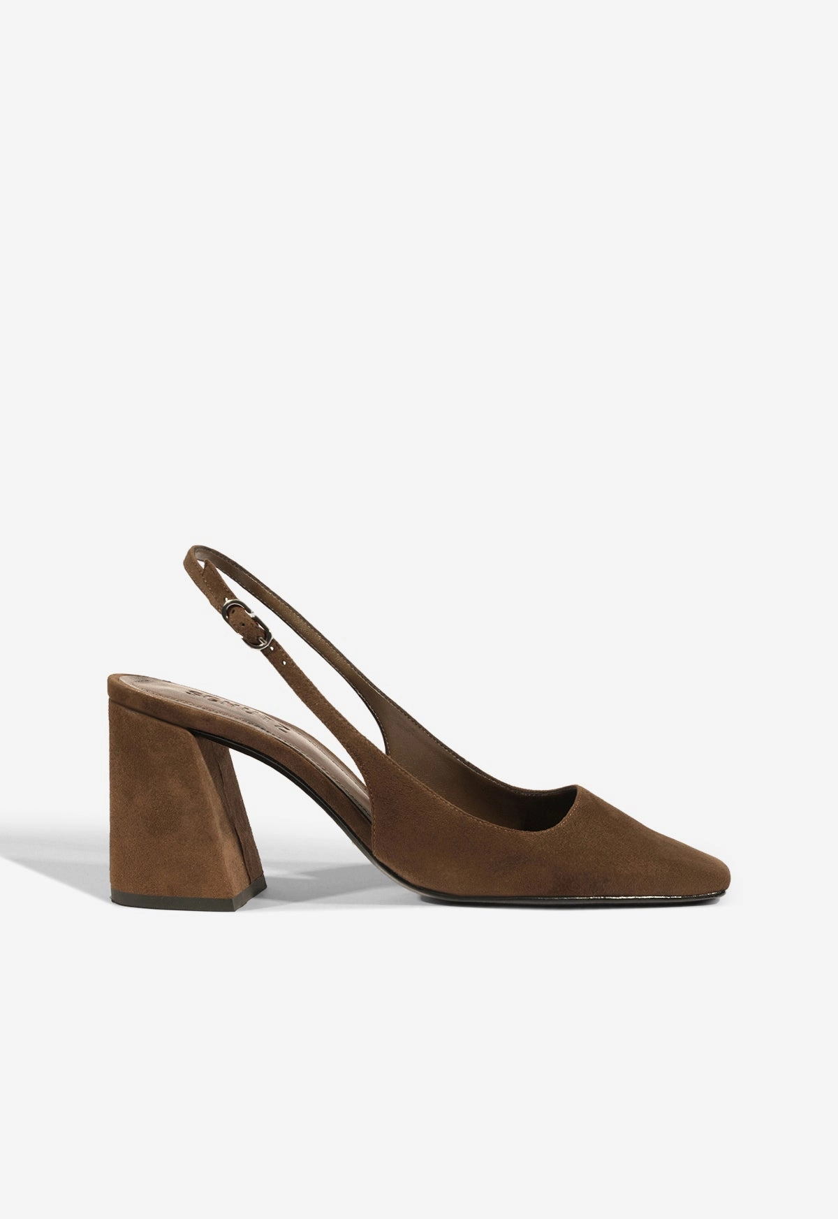 Leia Block Suede Pump Style Pop