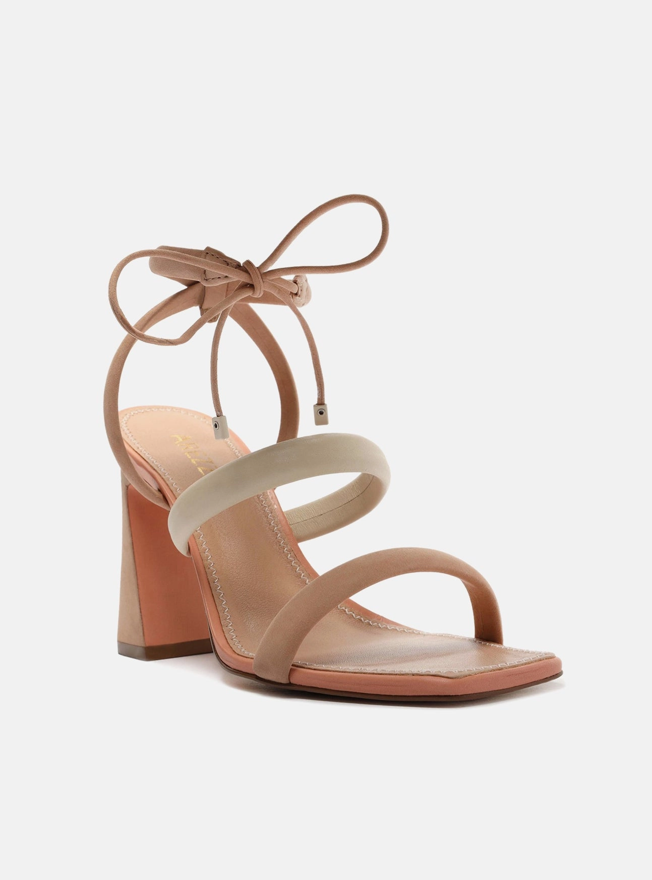 Lightweight Lenny  Block Leather Sandal