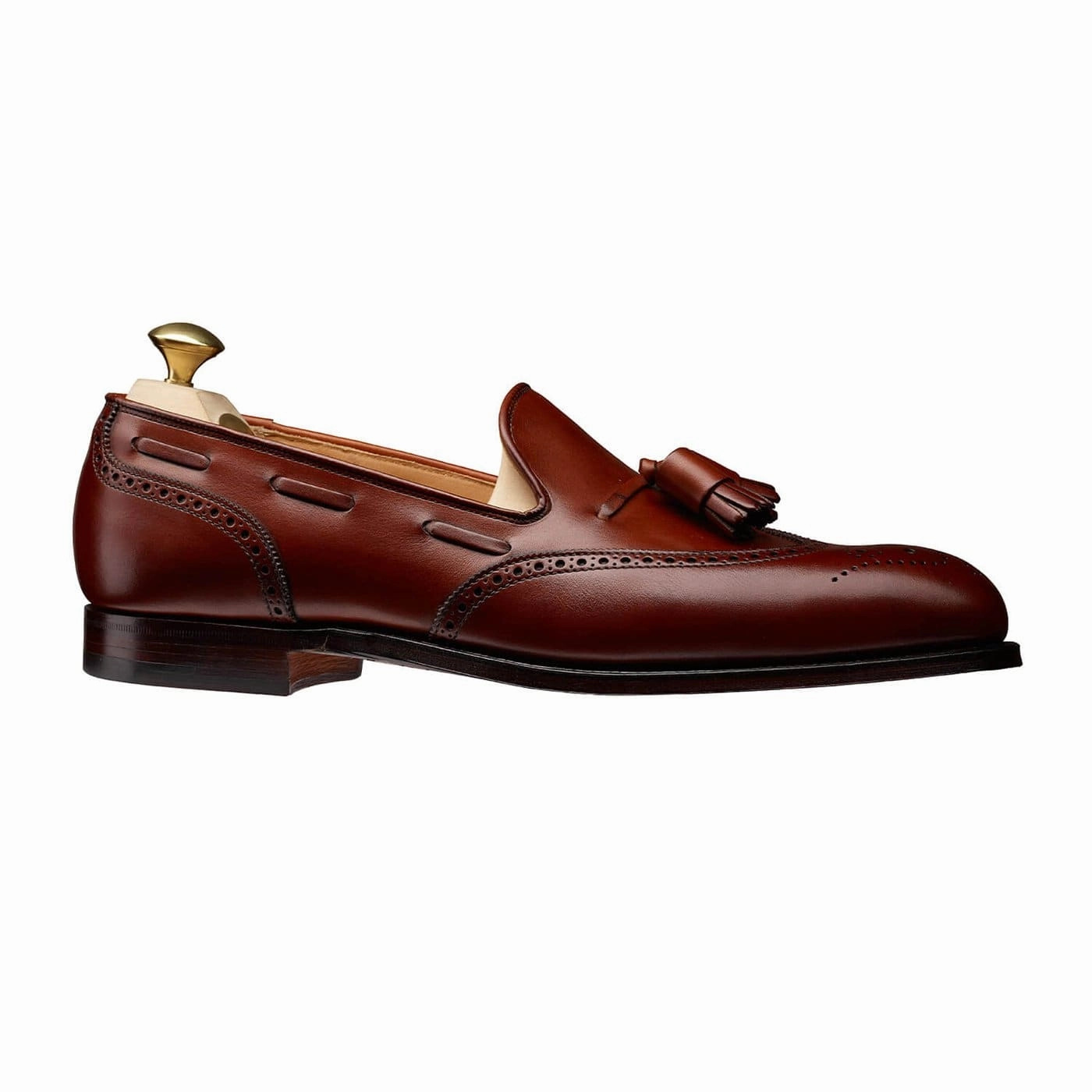 Wardrobe Basic Comfortable Style Lichfield Chestnut Burnished Calf