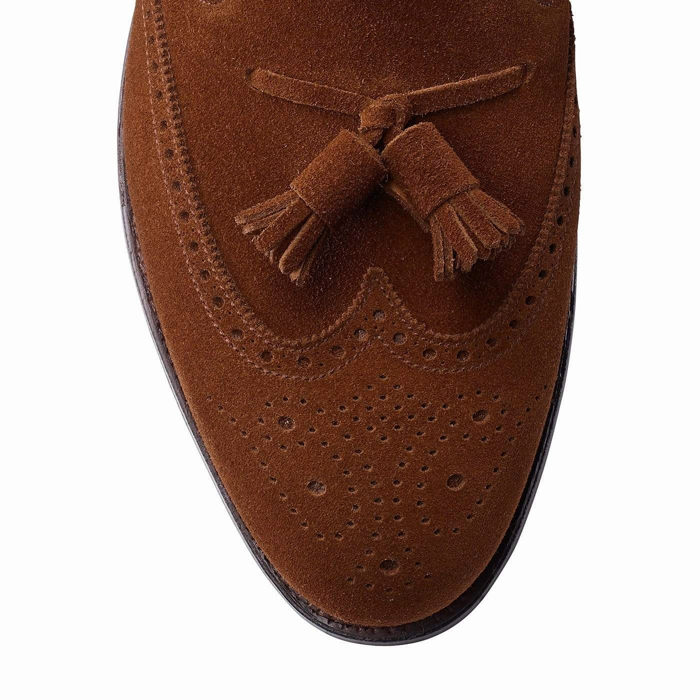 Lichfield Tobacco Calf Suede Narrow Fit