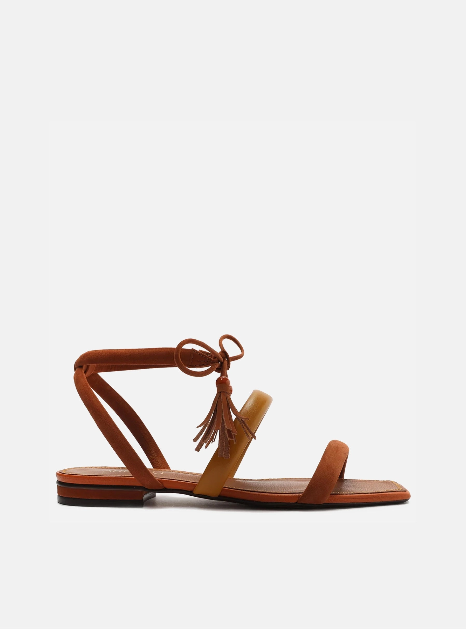 Arch Fit Lenny Frin Flat Nubuck Sandal