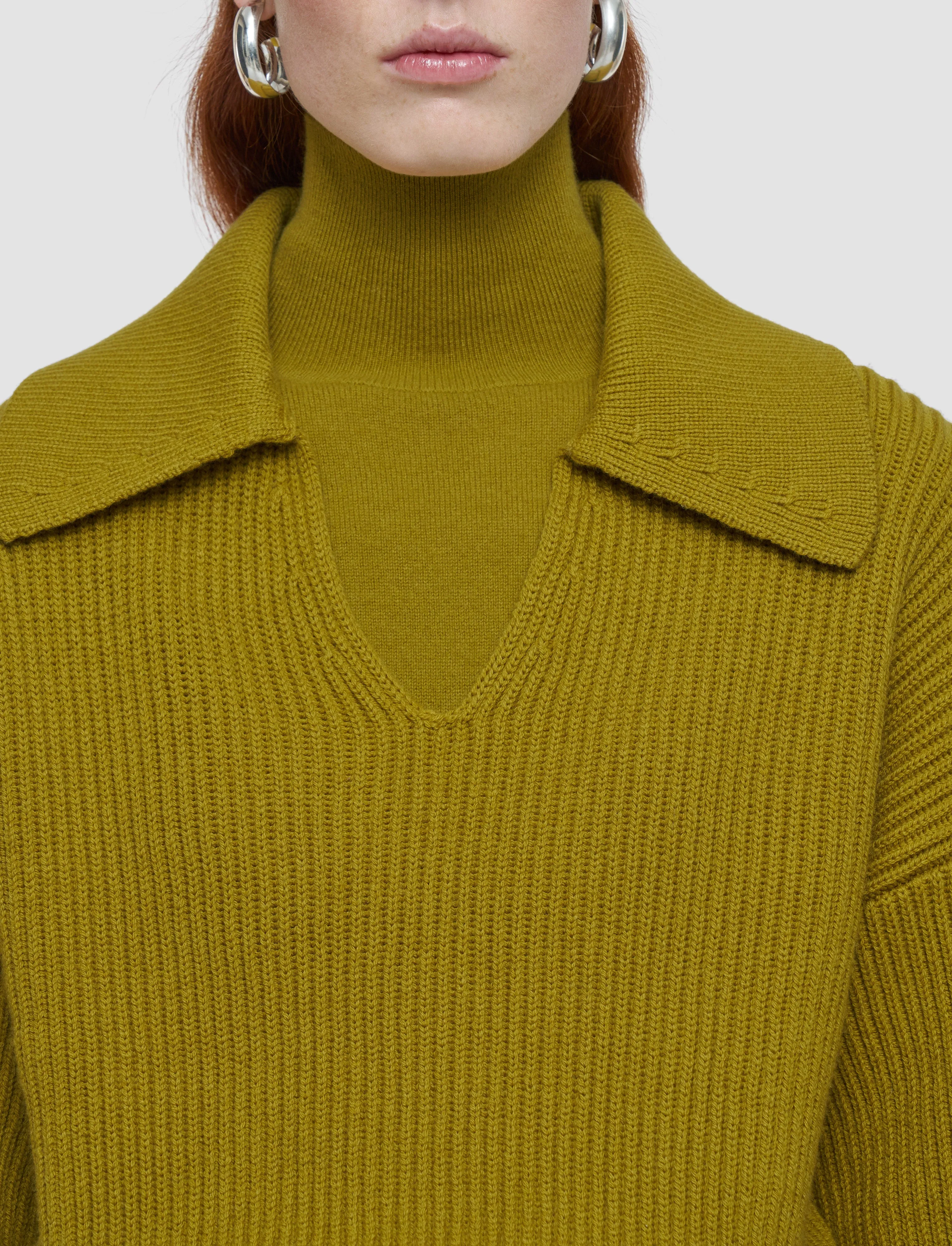 Stylish Comfort Light Cardigan Stitch Open Neck Jumper