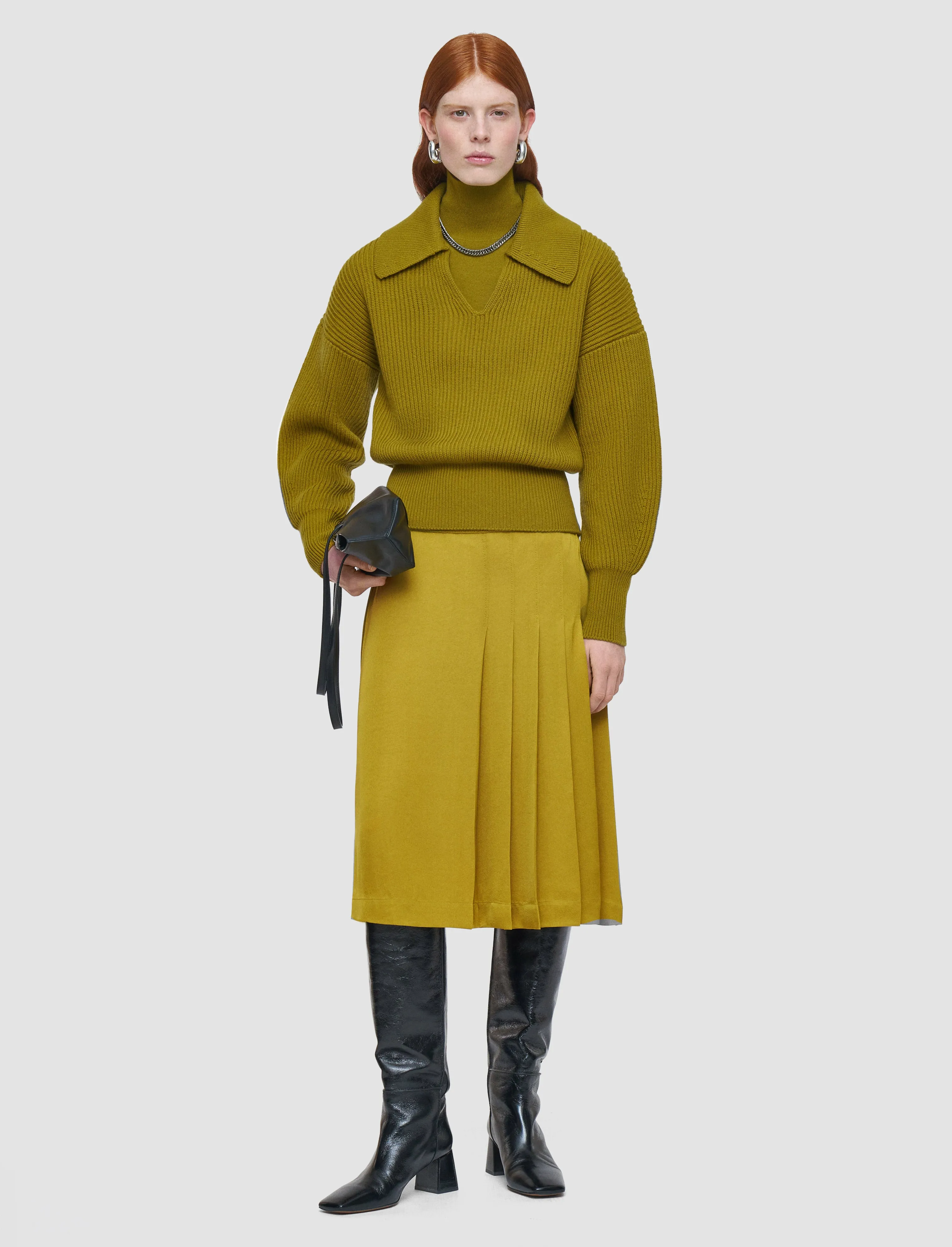 Versatile Casual Look Winter Days Light Cardigan Stitch Open Neck Jumper