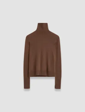 Relaxed Outfit Light Pure Cashmere High Neck Jumper