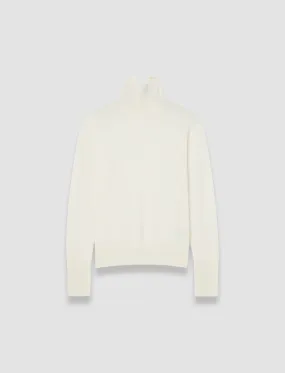 Gentle Fit Light Pure Cashmere High Neck Jumper