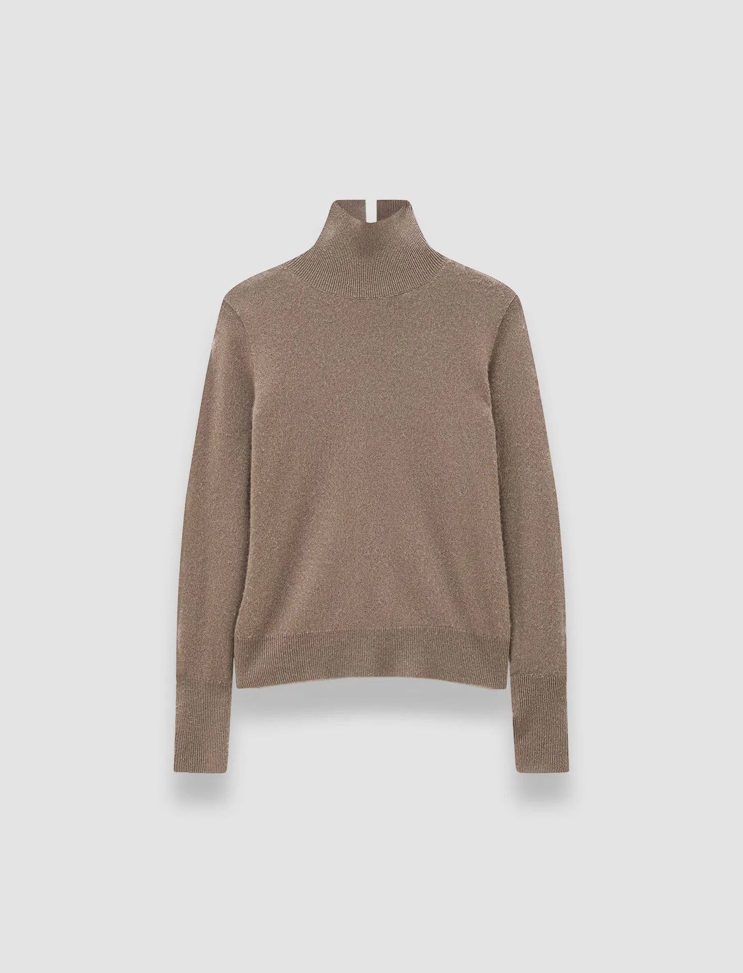 Light Pure Cashmere High Neck Jumper LowImpact Processing UVProtective Knit Density