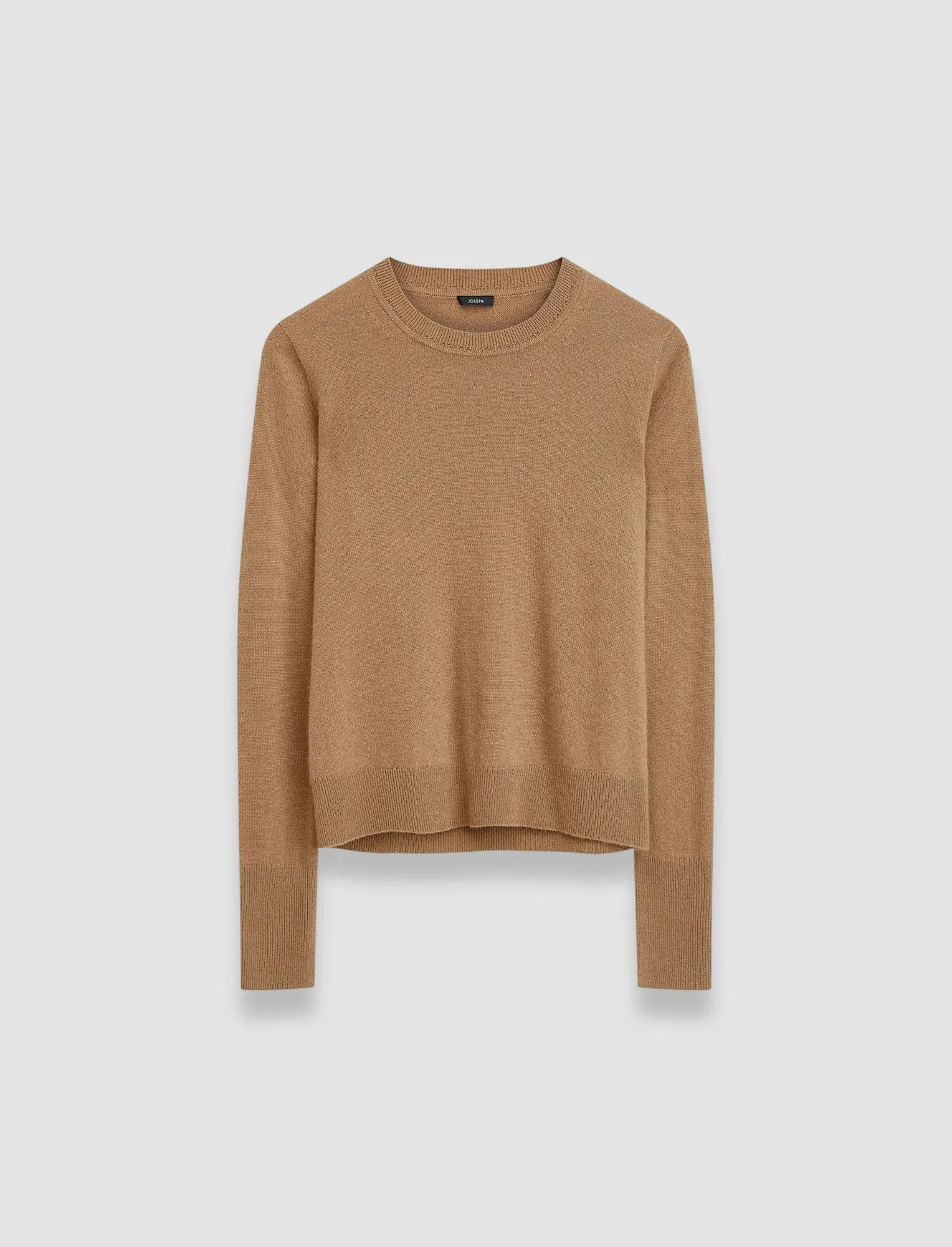 MidWeight Construction Light Pure Cashmere Round Neck Jumper