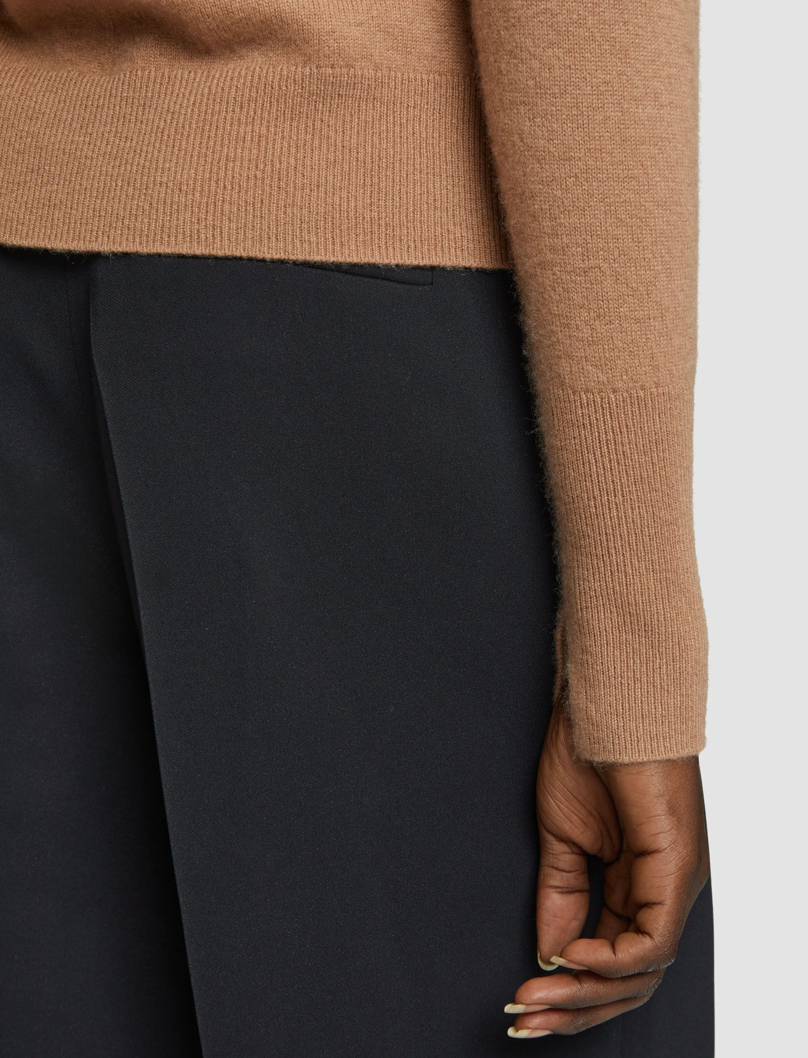 Yearlong Favorite Light Pure Cashmere Round Neck Jumper