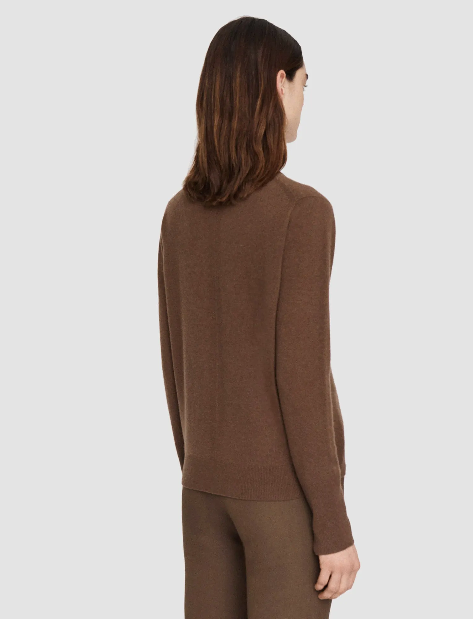 Light Pure Cashmere V Neck Jumper MachineWashable
