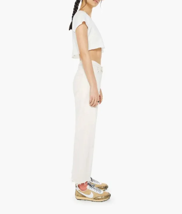 The Mid Rise Maven Ankle Fray Act Natural Spring Mood Office Wear Minimalist