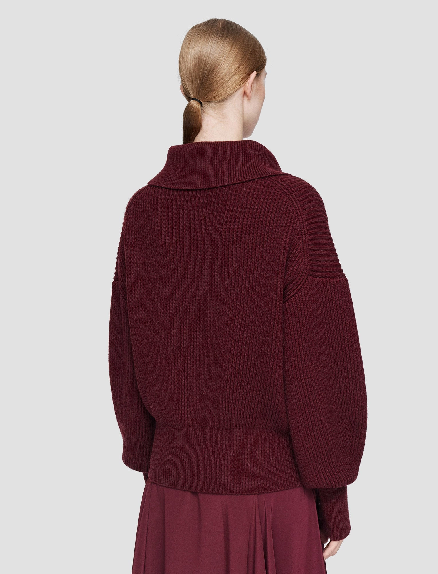 Light Cardigan Stitch Open Neck Jumper 3D Knitting Technology Chill Friendly