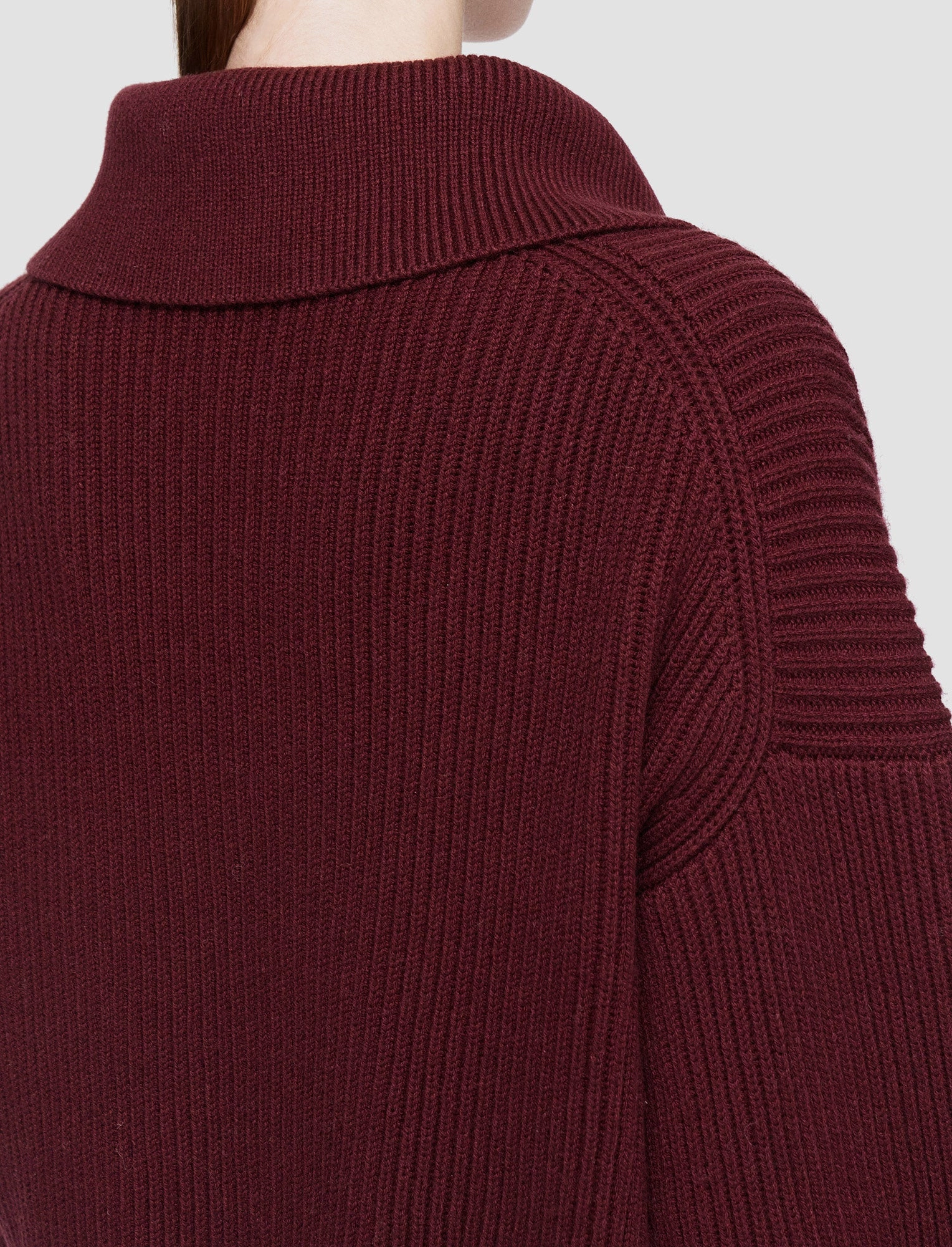 Light Cardigan Stitch Open Neck Jumper Lounge Vibe Indoor style