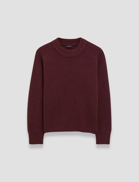 Non Irritating Edging LowMaintenance Fabric Light Cardigan Stitch Round Neck Jumper