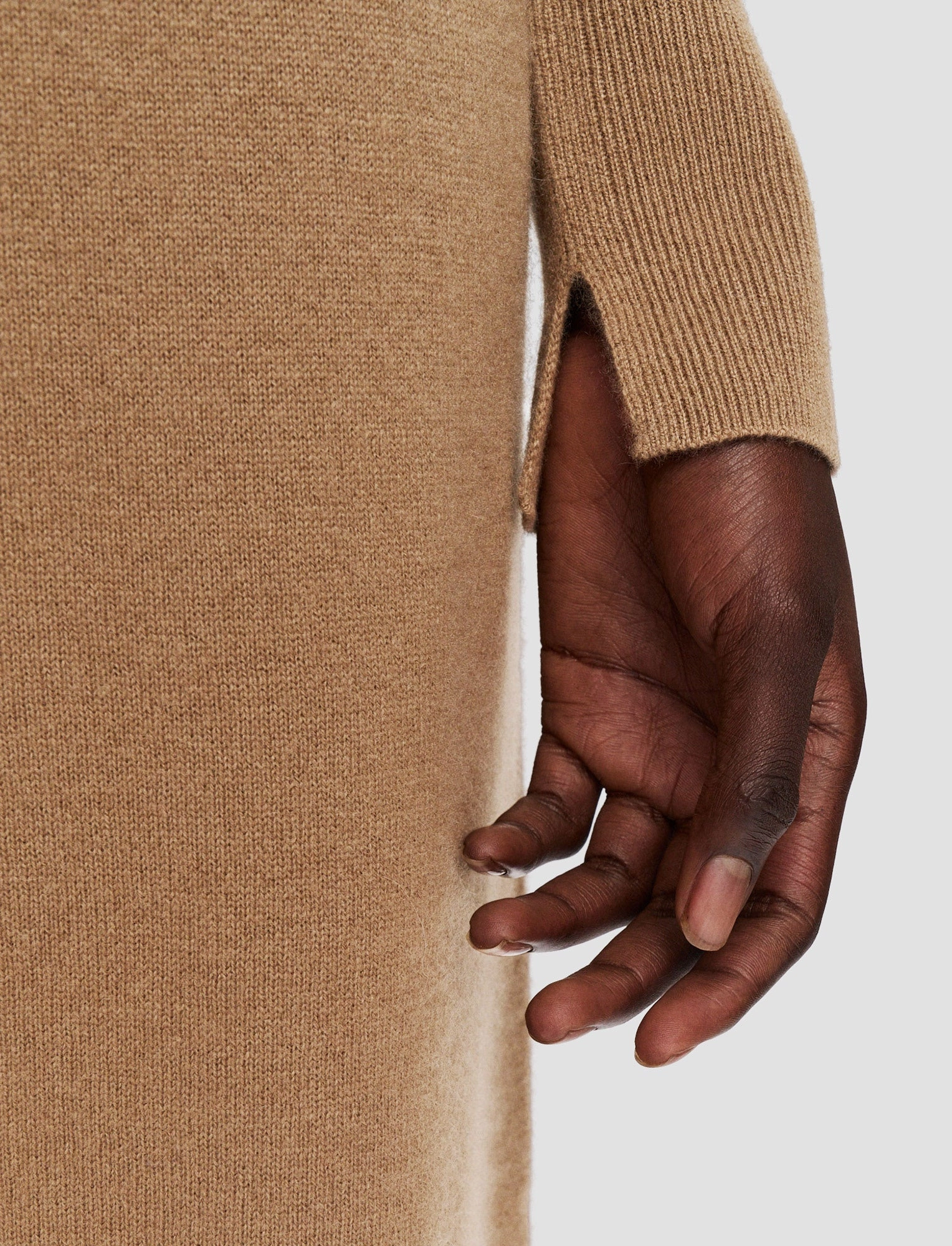 Go-To Look Transitional Wear Light Pure Cashmere Dress