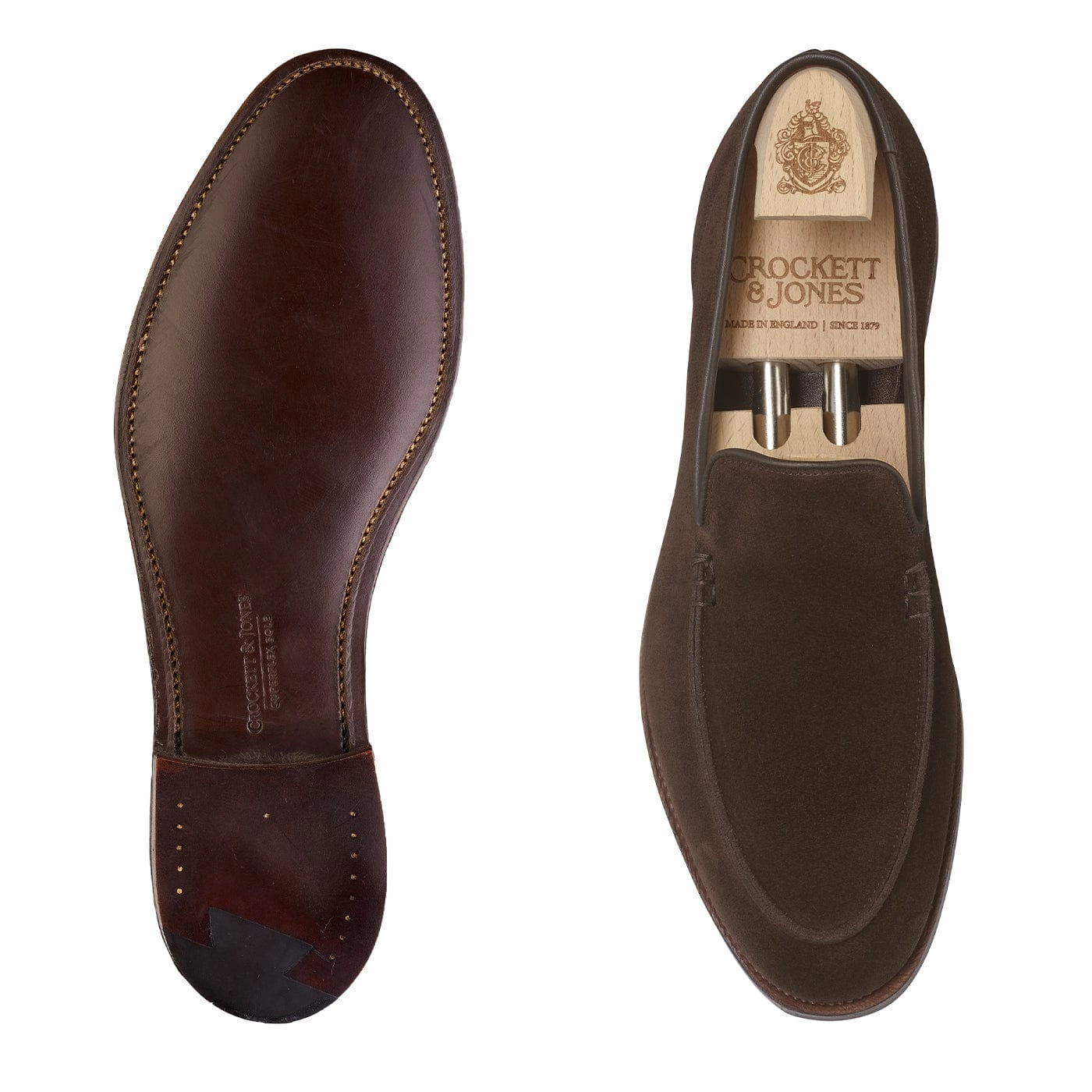 Smart Sprint Salcombe Dark Brown Suede