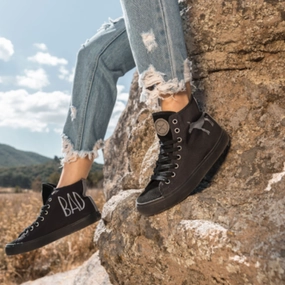 Zero Break In Design BADass - Black High Top