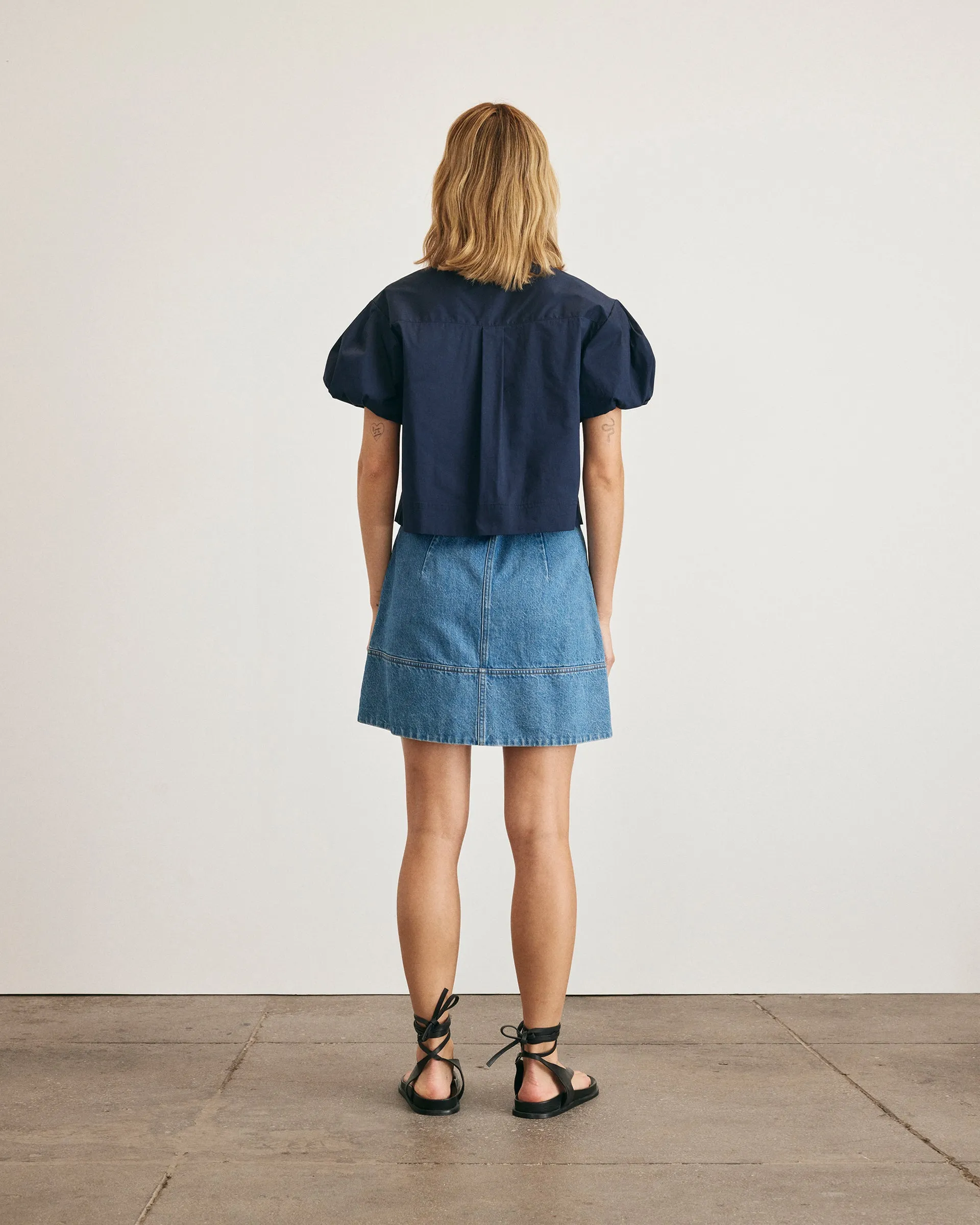 Raglan Sleeve Sustainable Material Blend Elza Top