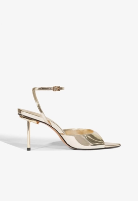Neutral Color Lilith Metallic Sandal