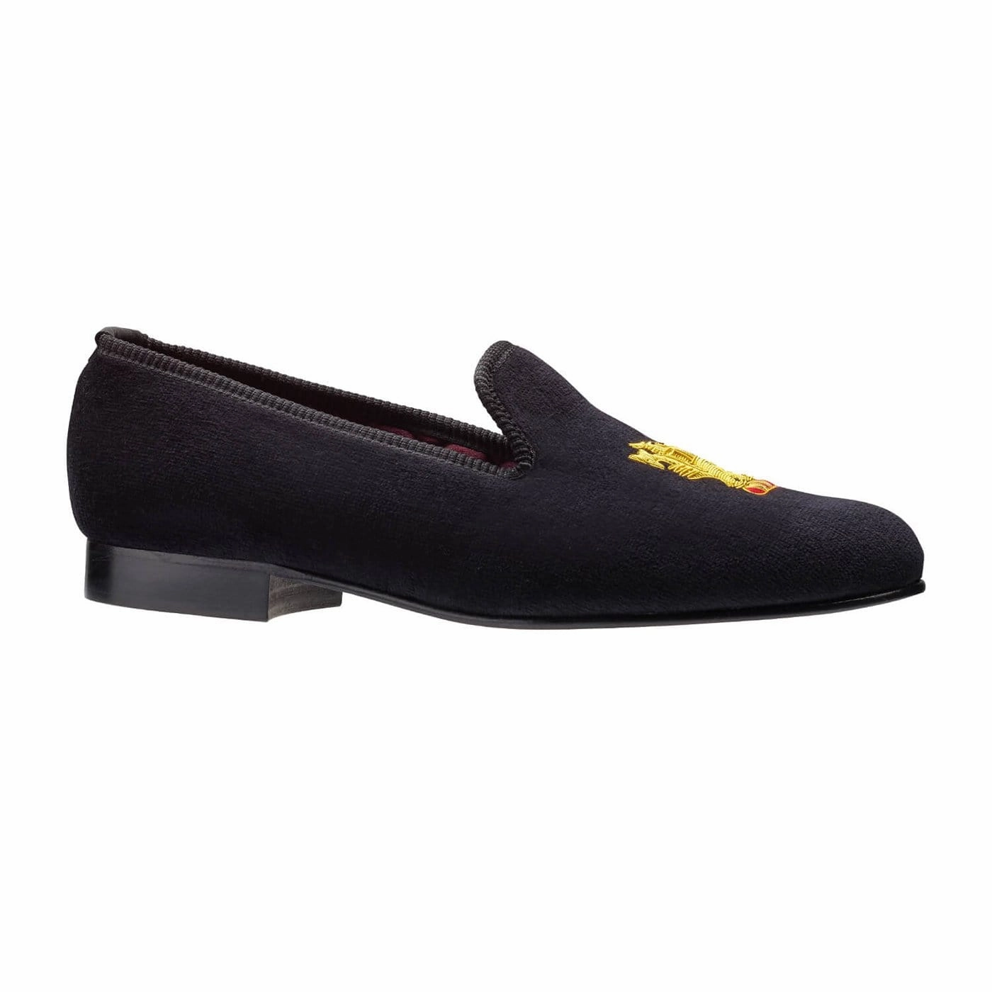 Lion Rampant Black Velvet Versatile Slides Seamless construction