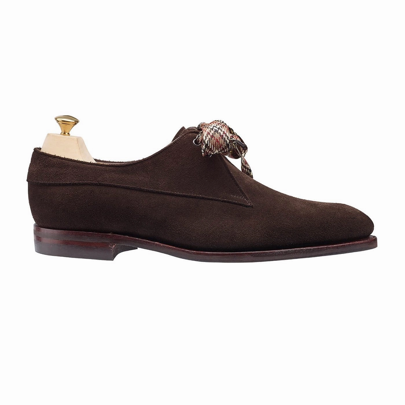 Lisa Dark Brown Suede Comfort Fit