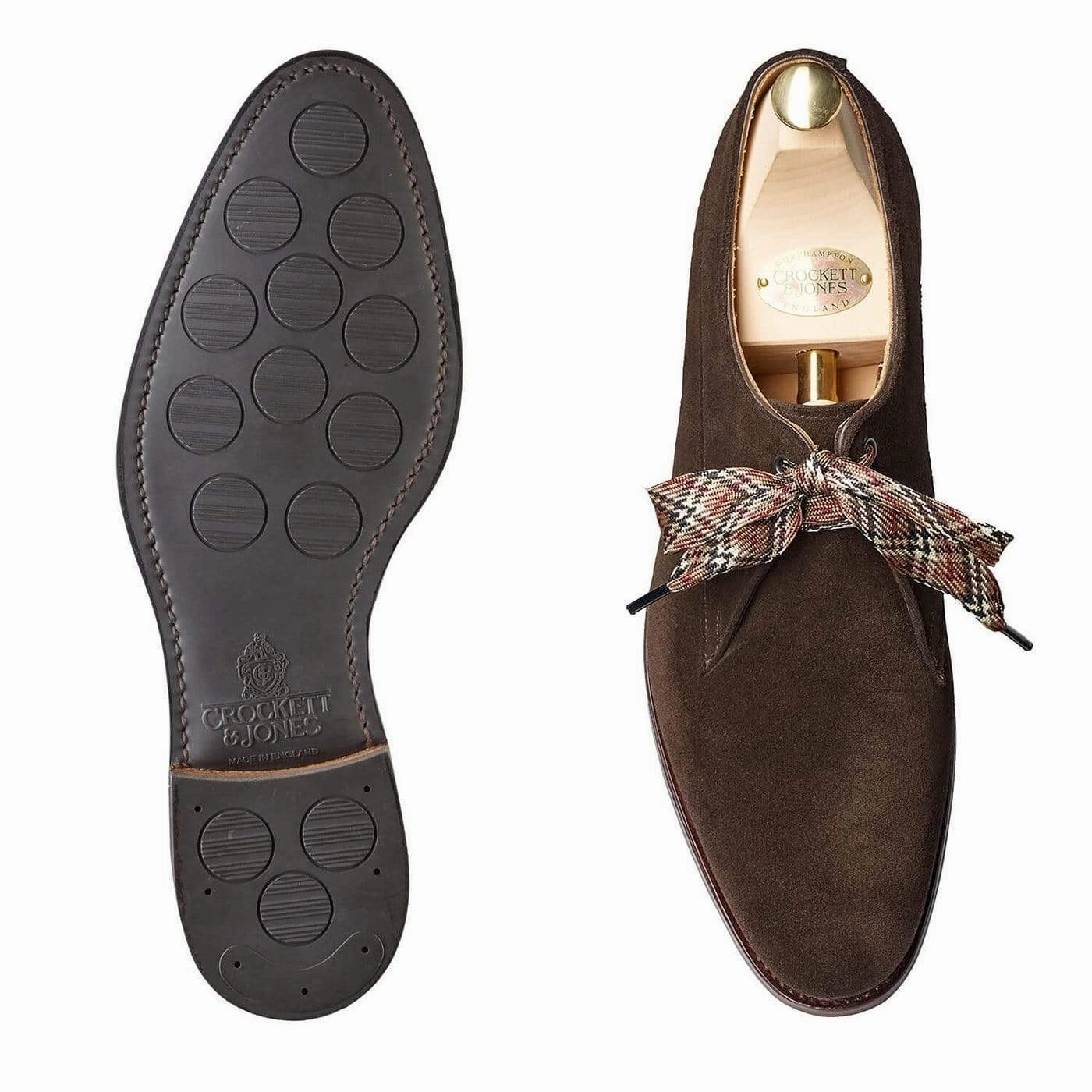 Party Mood Lisa Dark Brown Suede