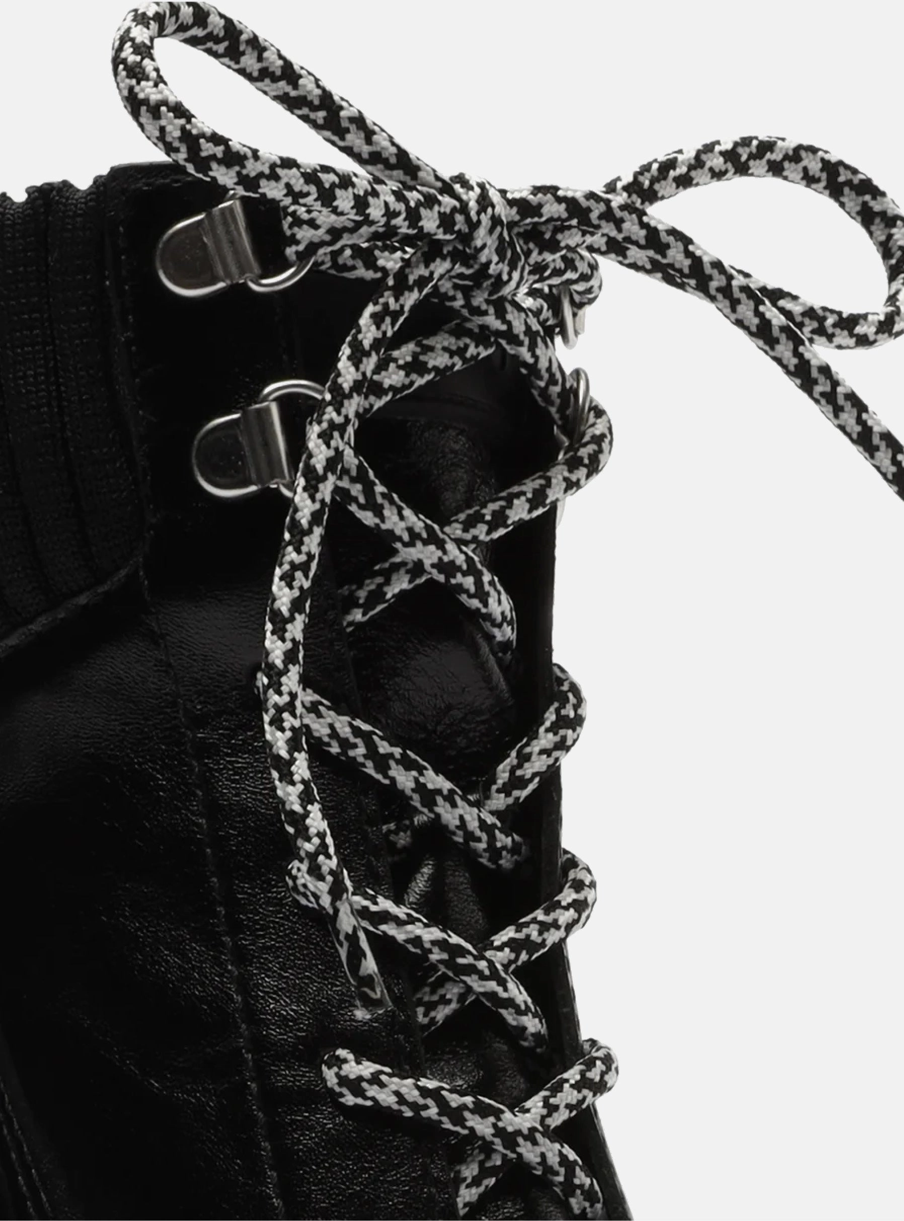 Wool Warm Lizza Leather Bootie