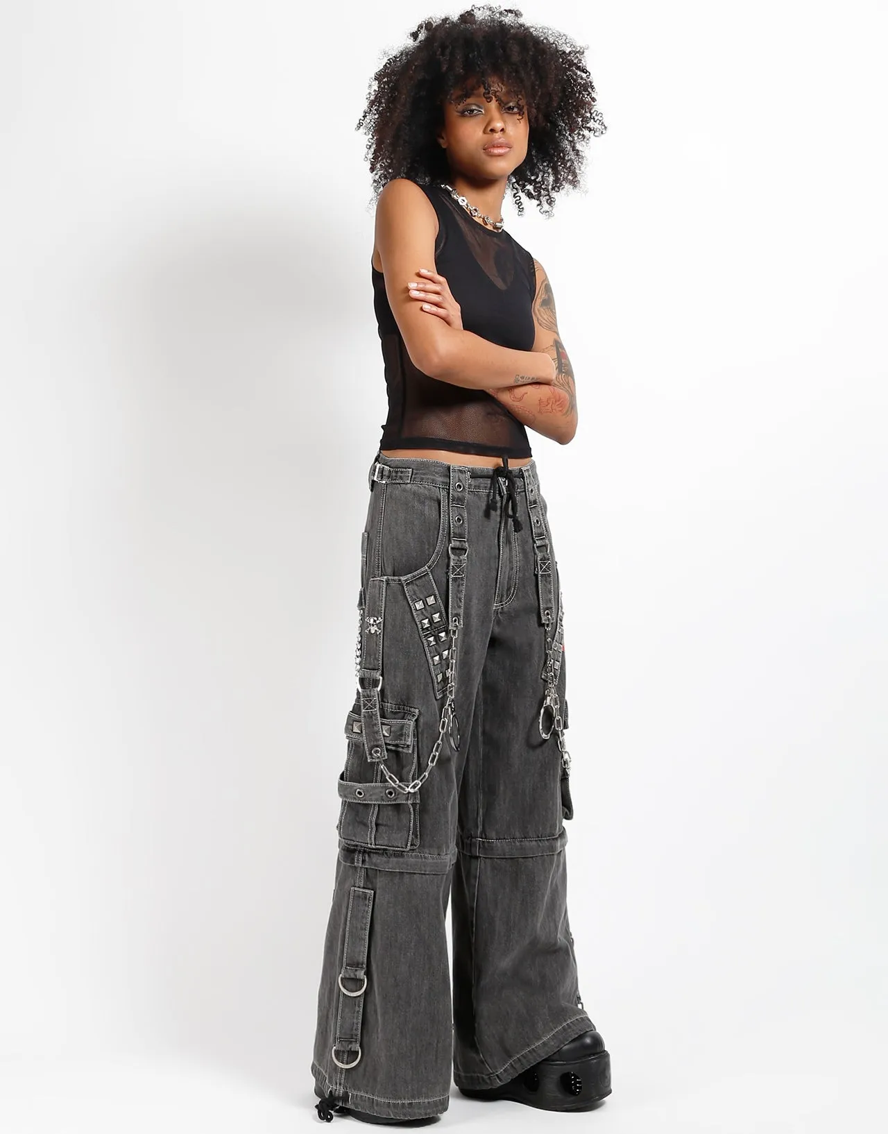 Easy Motion LOCK UP PANT LIGHT BLACK DENIM