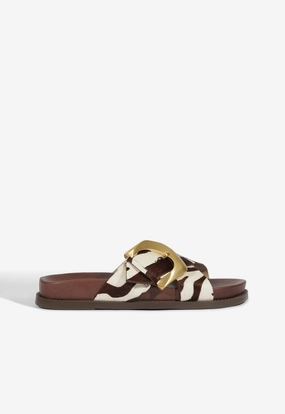 Lois Animal Print Sporty Sandal Joy Step
